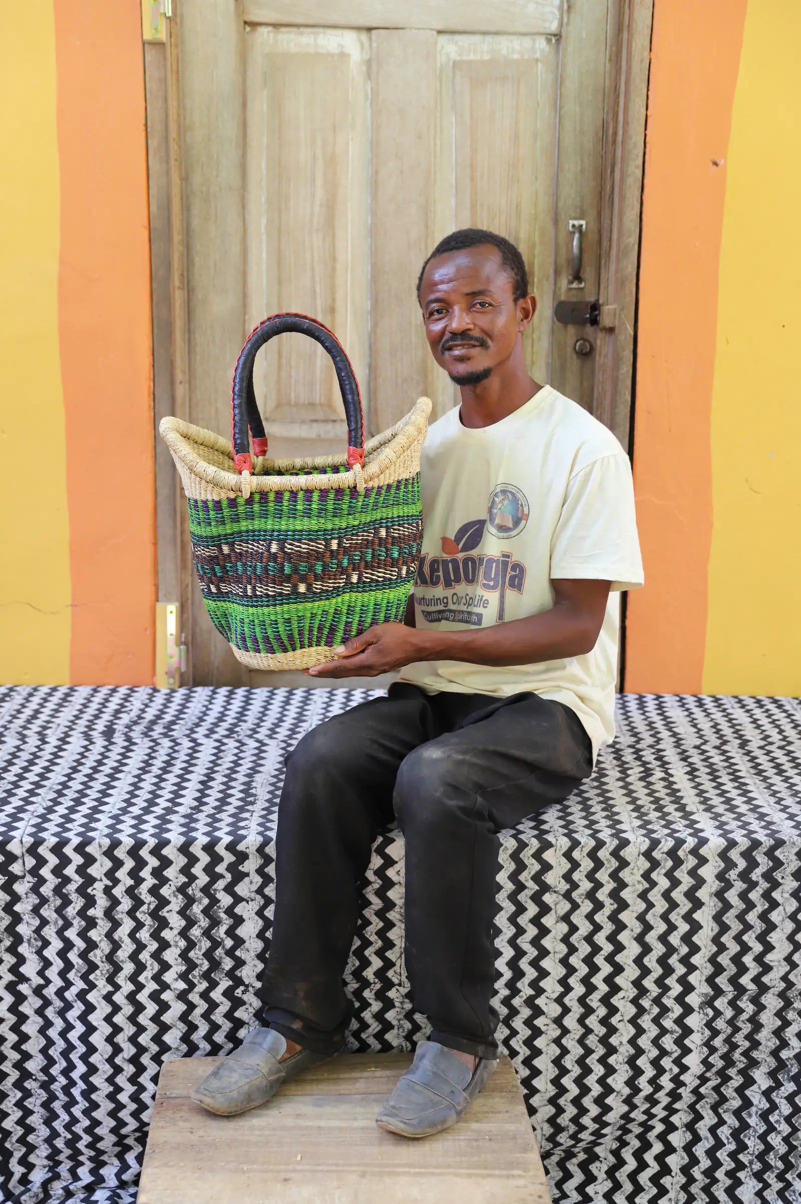 Solara Carryall (Small) by Benjamin Atiah