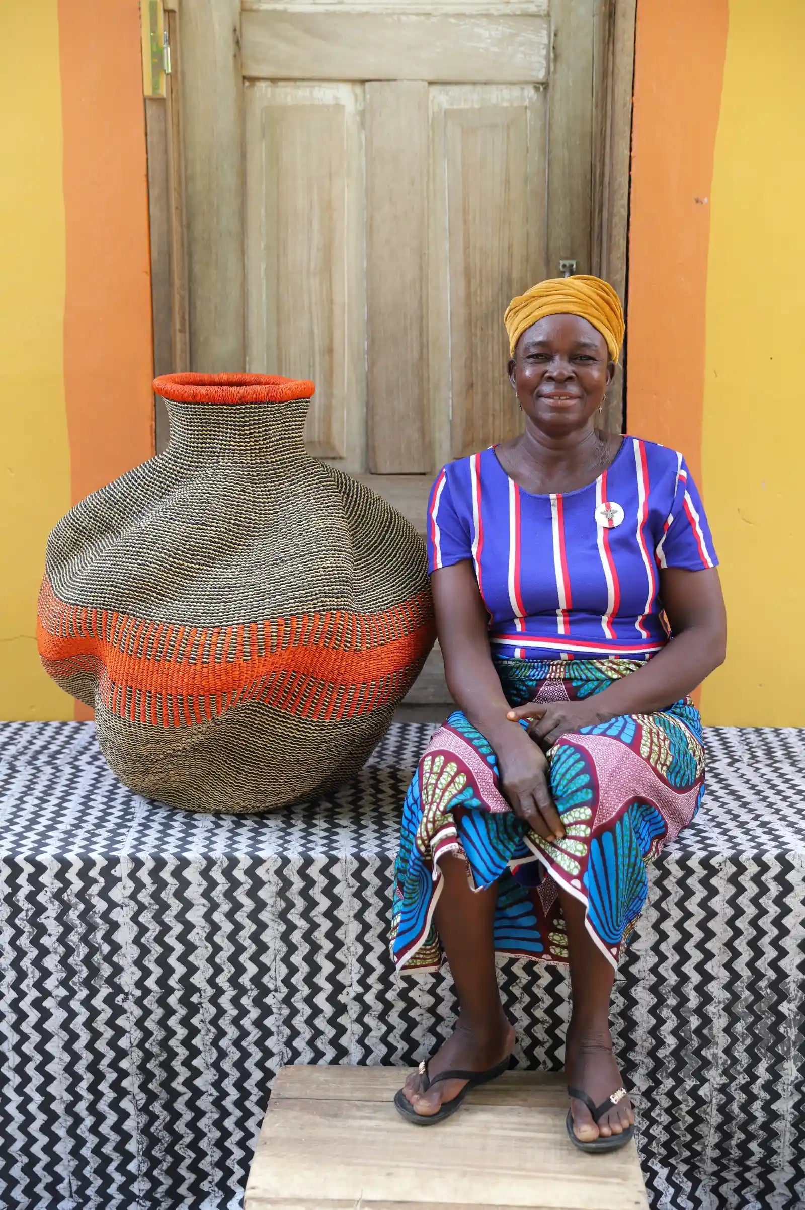 De-engo Art Basket (medium ) by  Akabopoka Akolgo