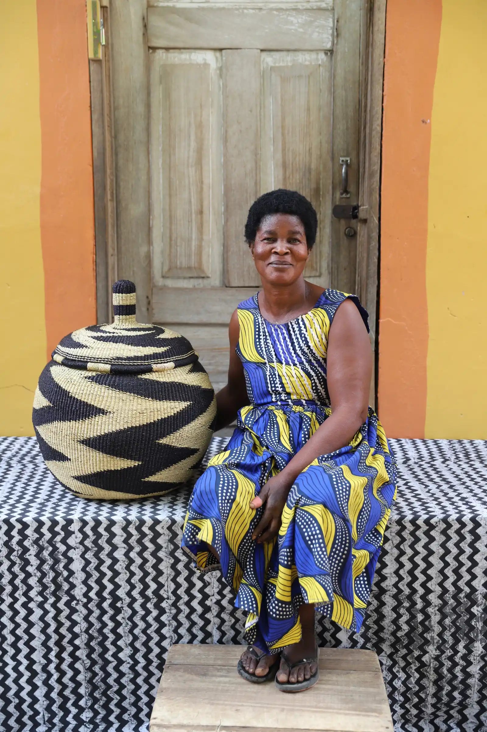 Orbit Storage Basket (Large) by Ayenzea Atampugre