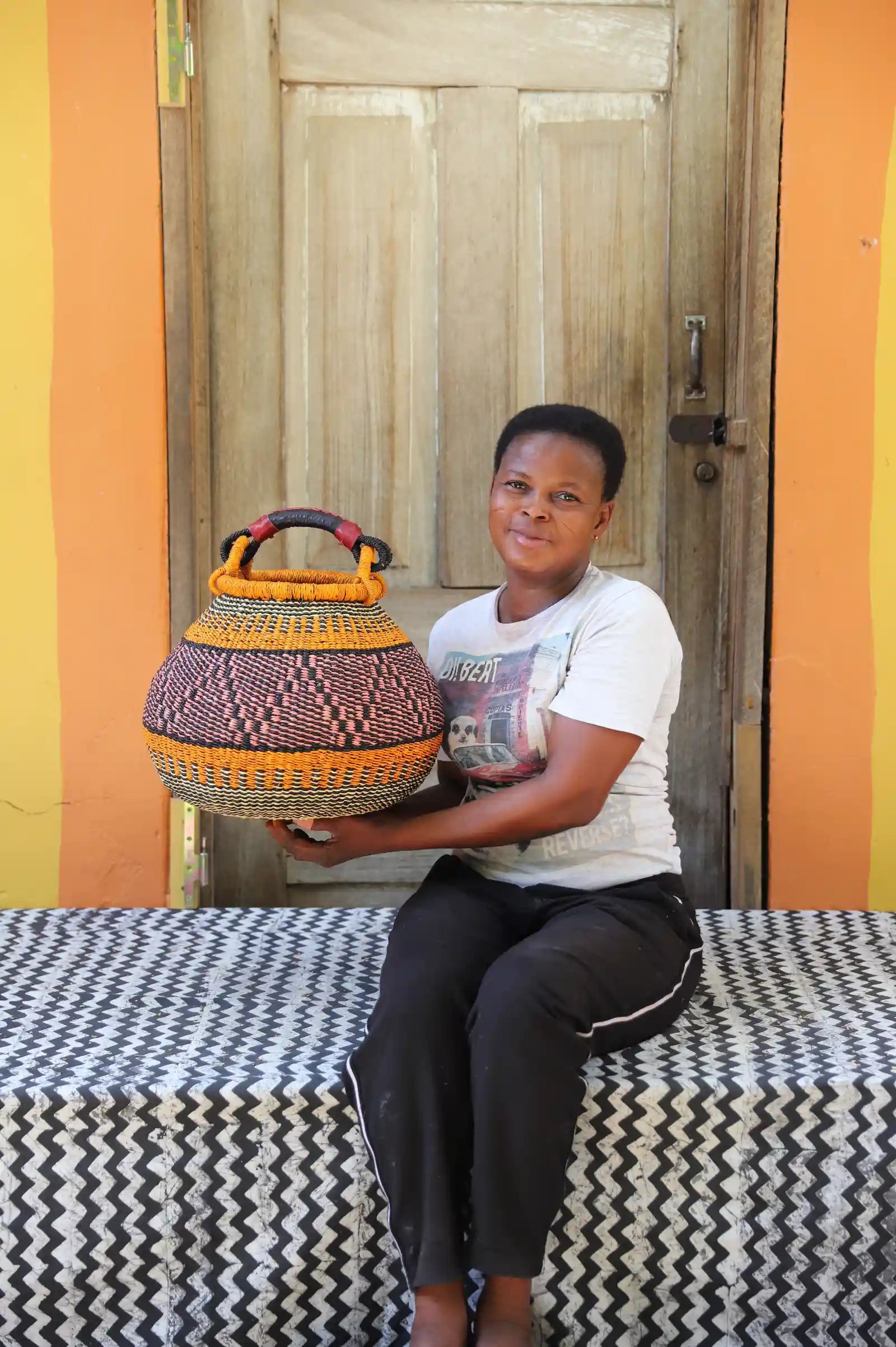 Pot Storage Basket (Medium) by Assibi Ayelma