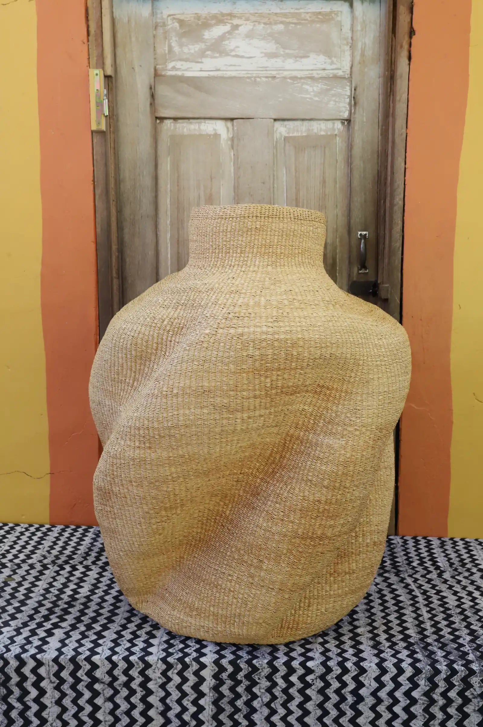 The Slow Wave Vase Art Basket (Large) by John Akurigo