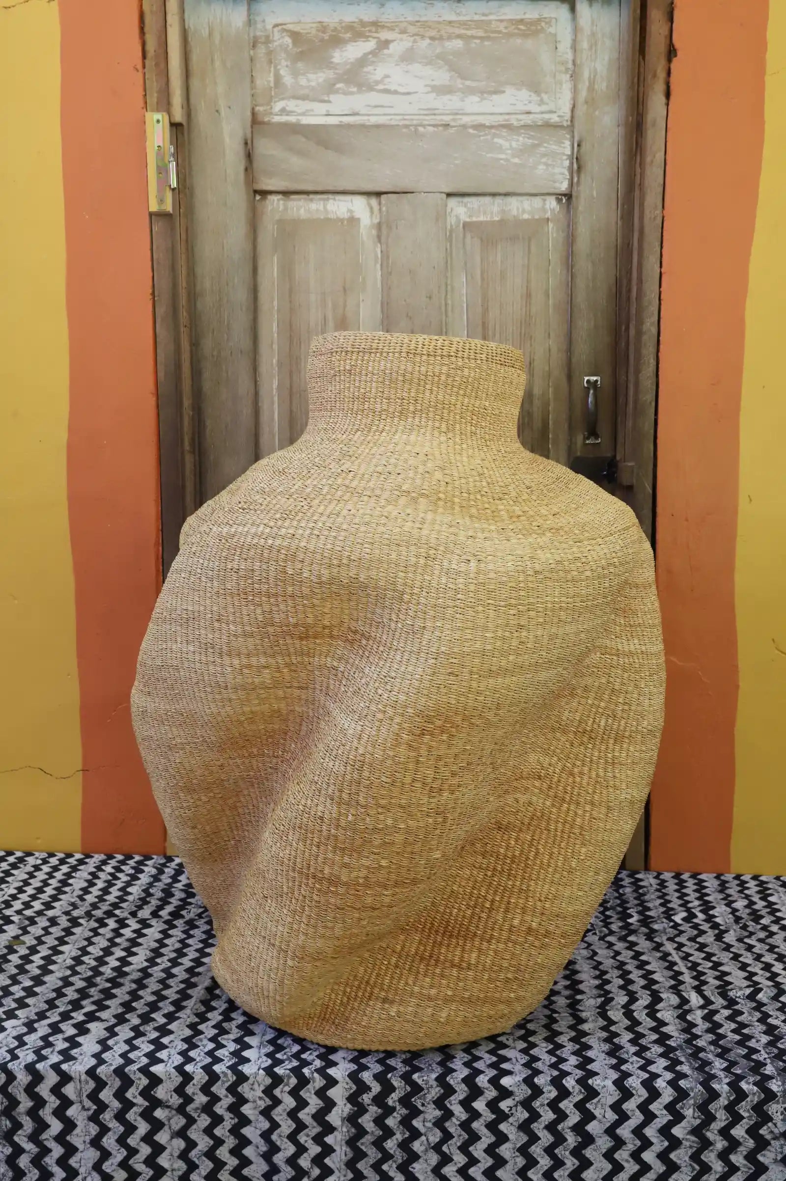 The Slow Wave Vase Art Basket (Large) by John Akurigo