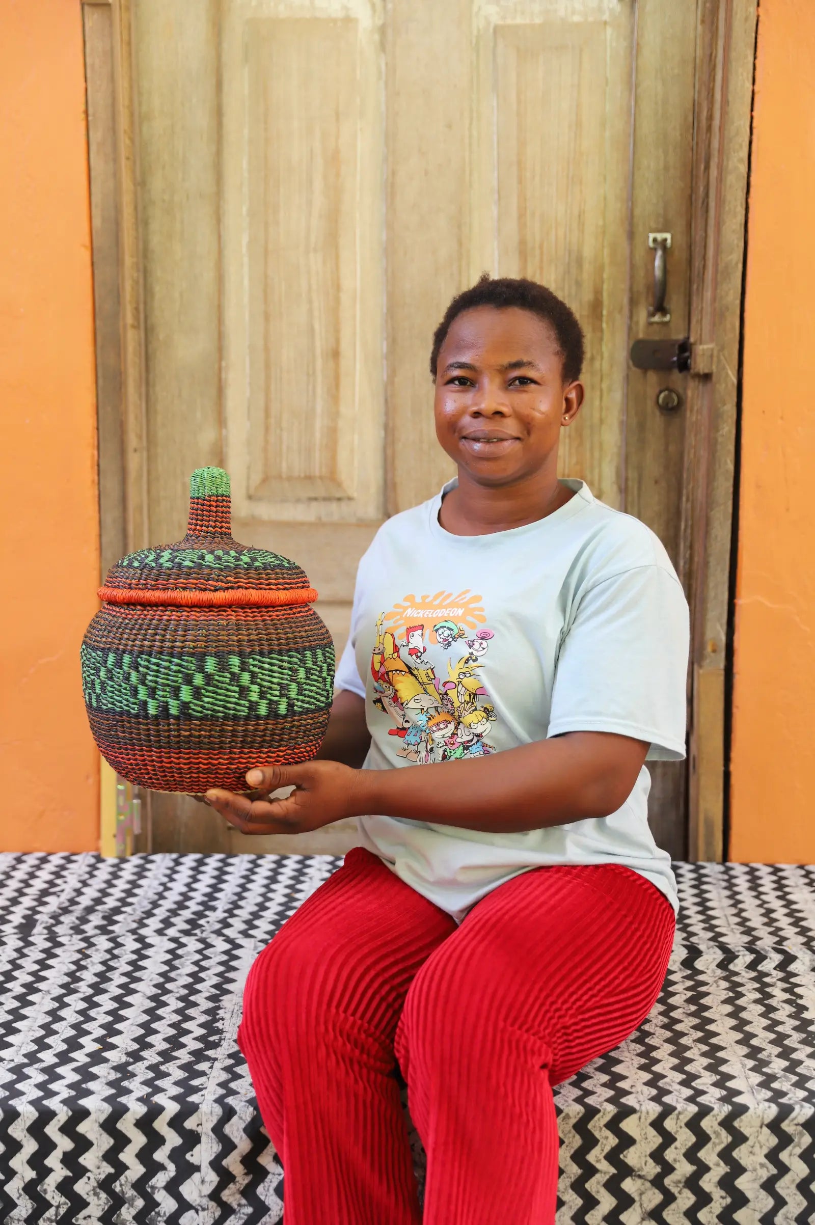 Orbit Storage Basket (Small) by Grace Abisika