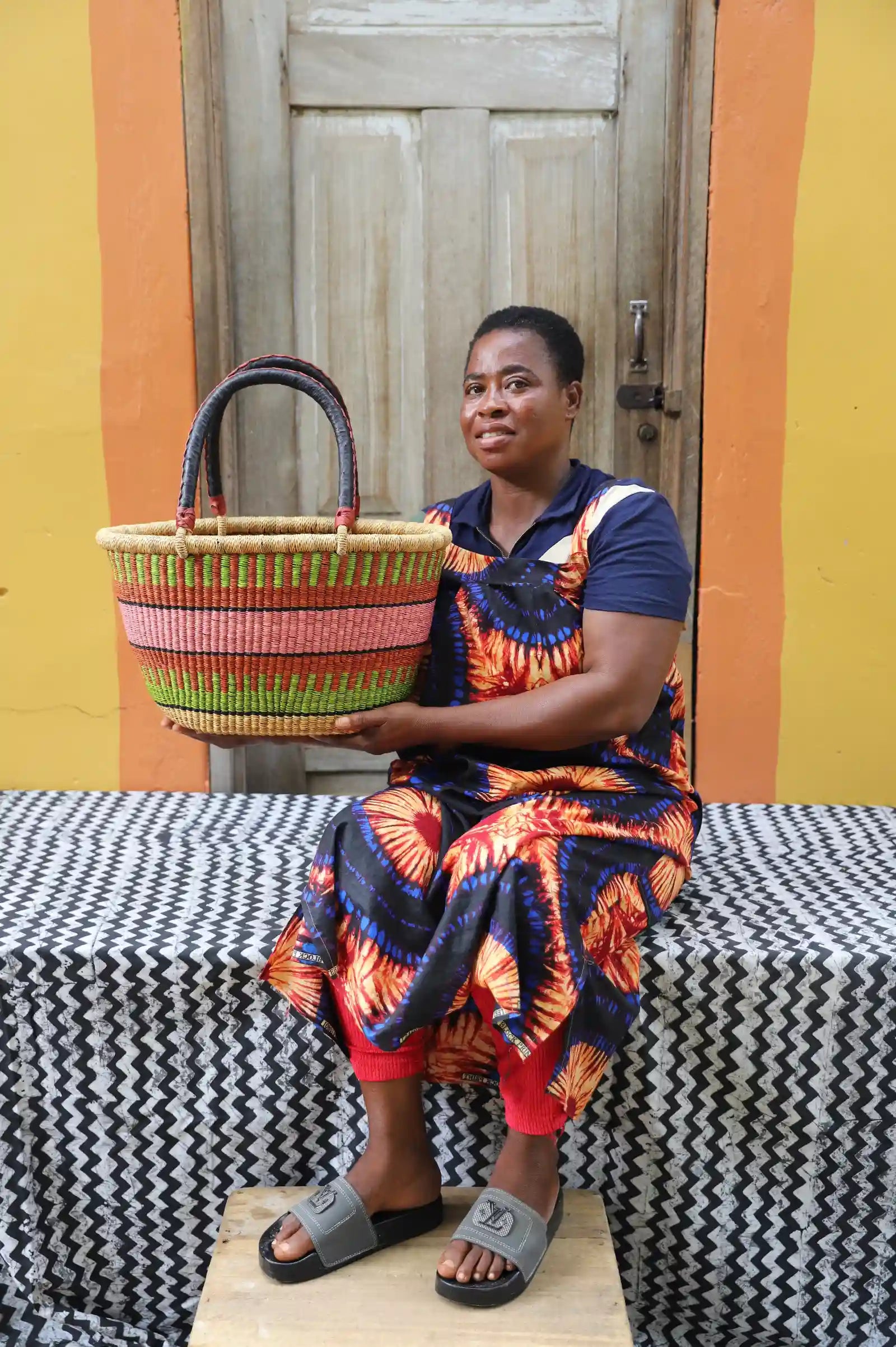 Oval Shopping Bag (Small) by Agnes Azure