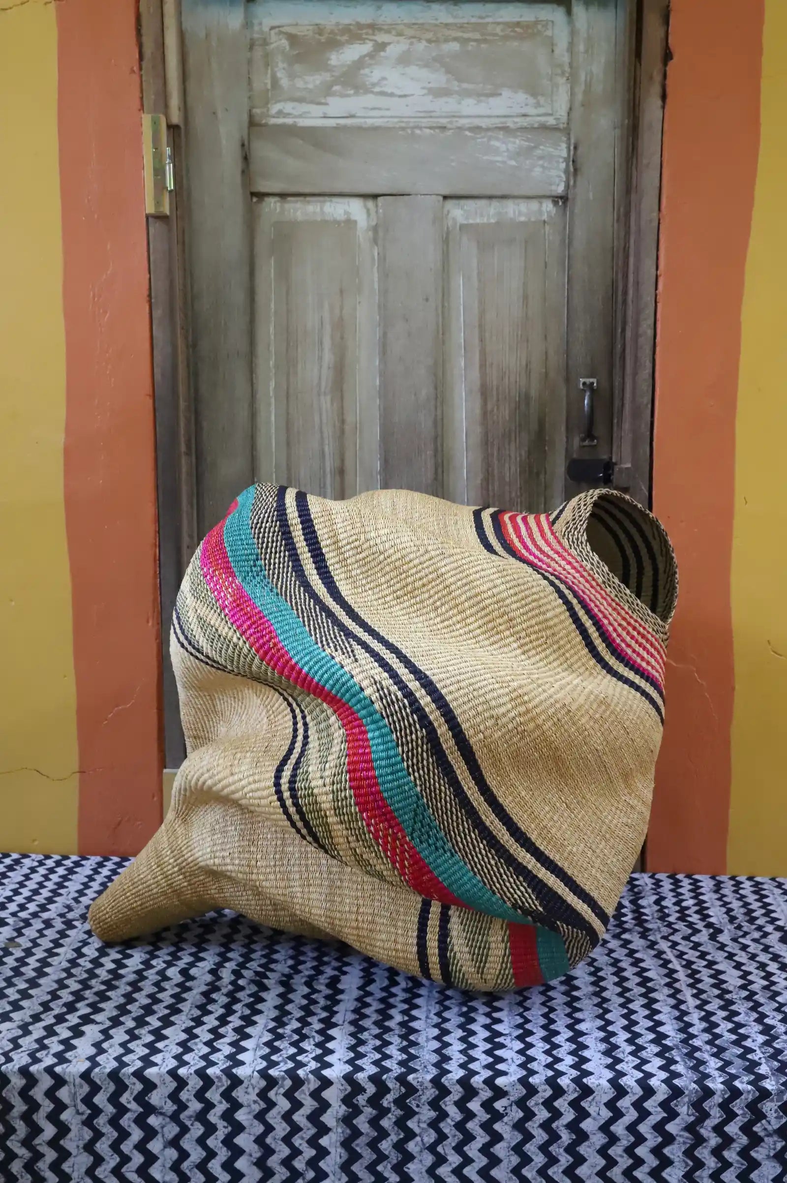 Conch (Katayeli Tia) Art Basket  (Large) by Avoore Alagbona