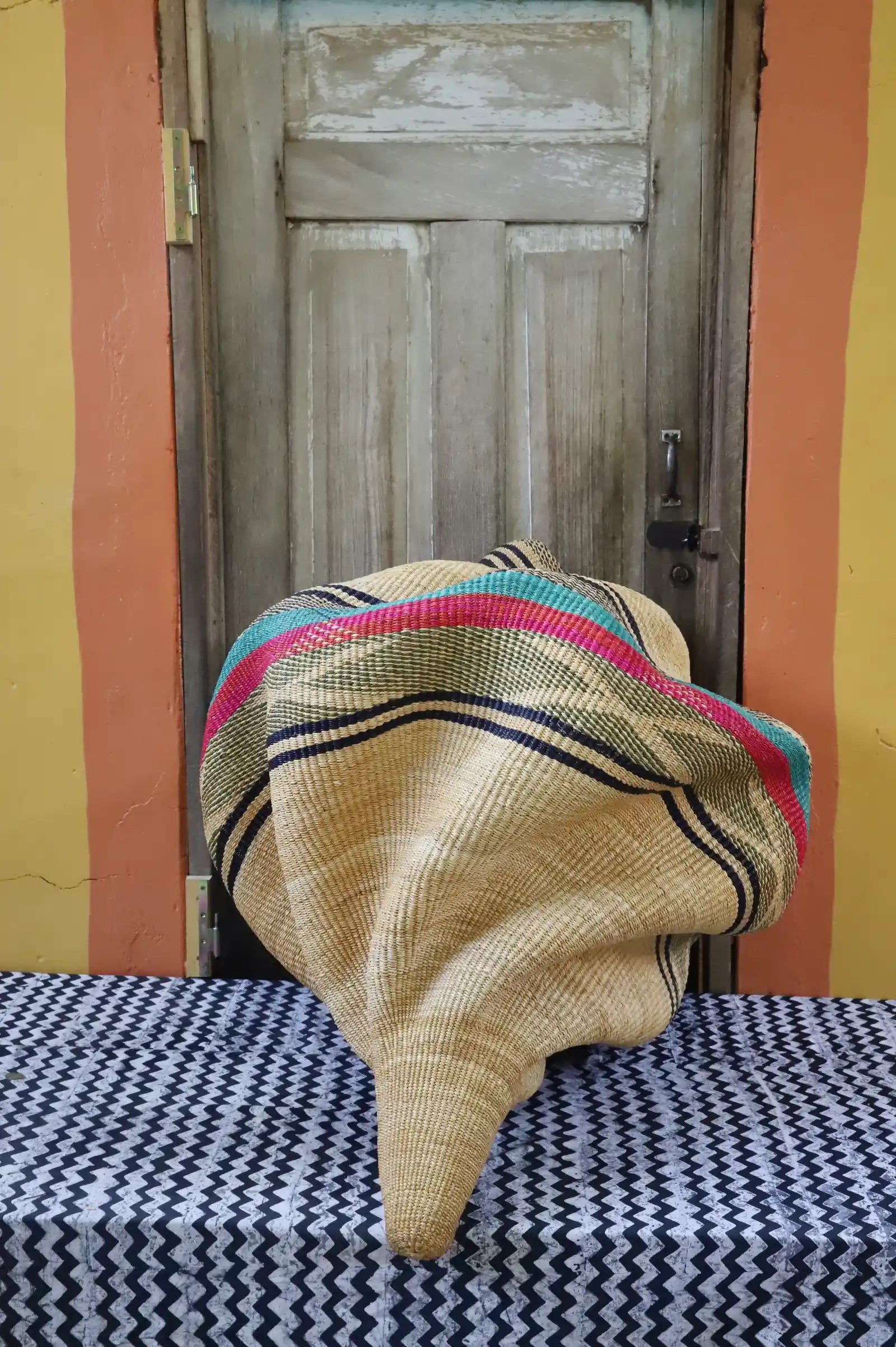 Conch (Katayeli Tia) Art Basket  (Large) by Avoore Alagbona