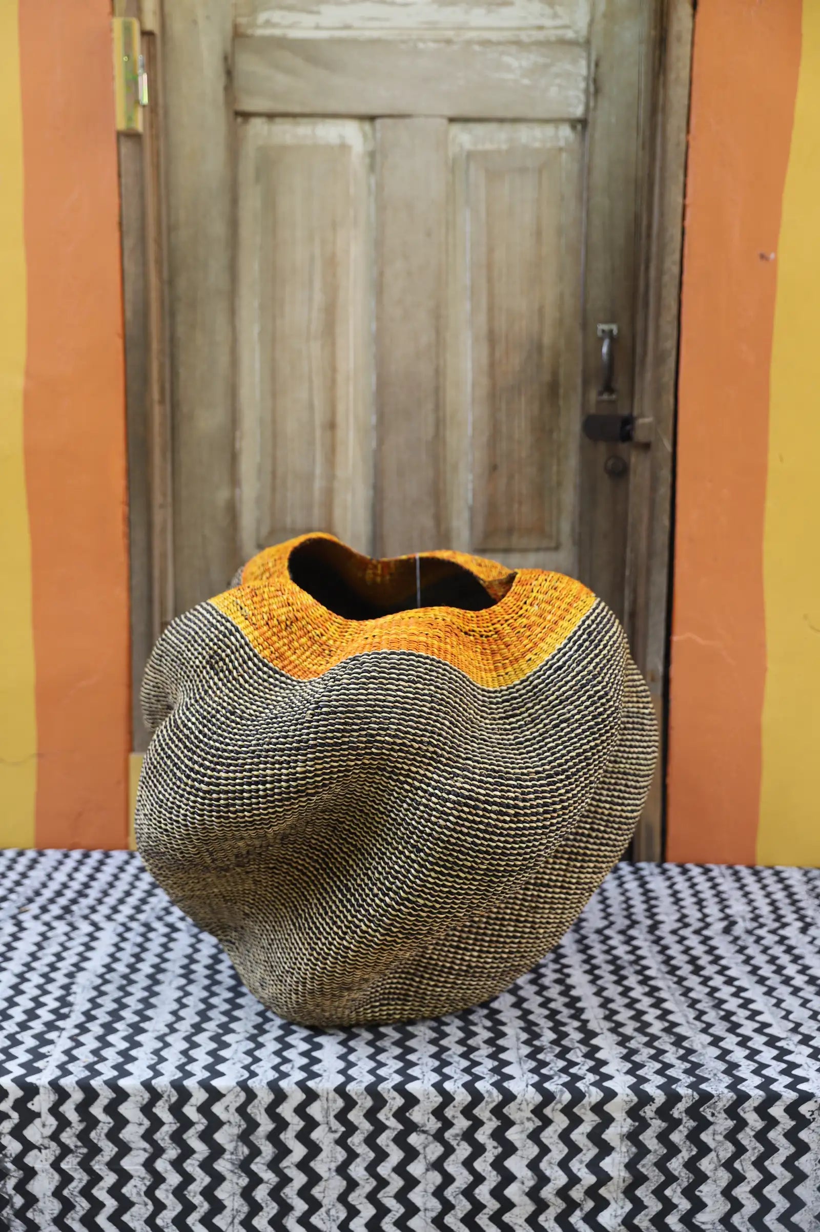 Ayeratukko  Art Basket by Helen Azure