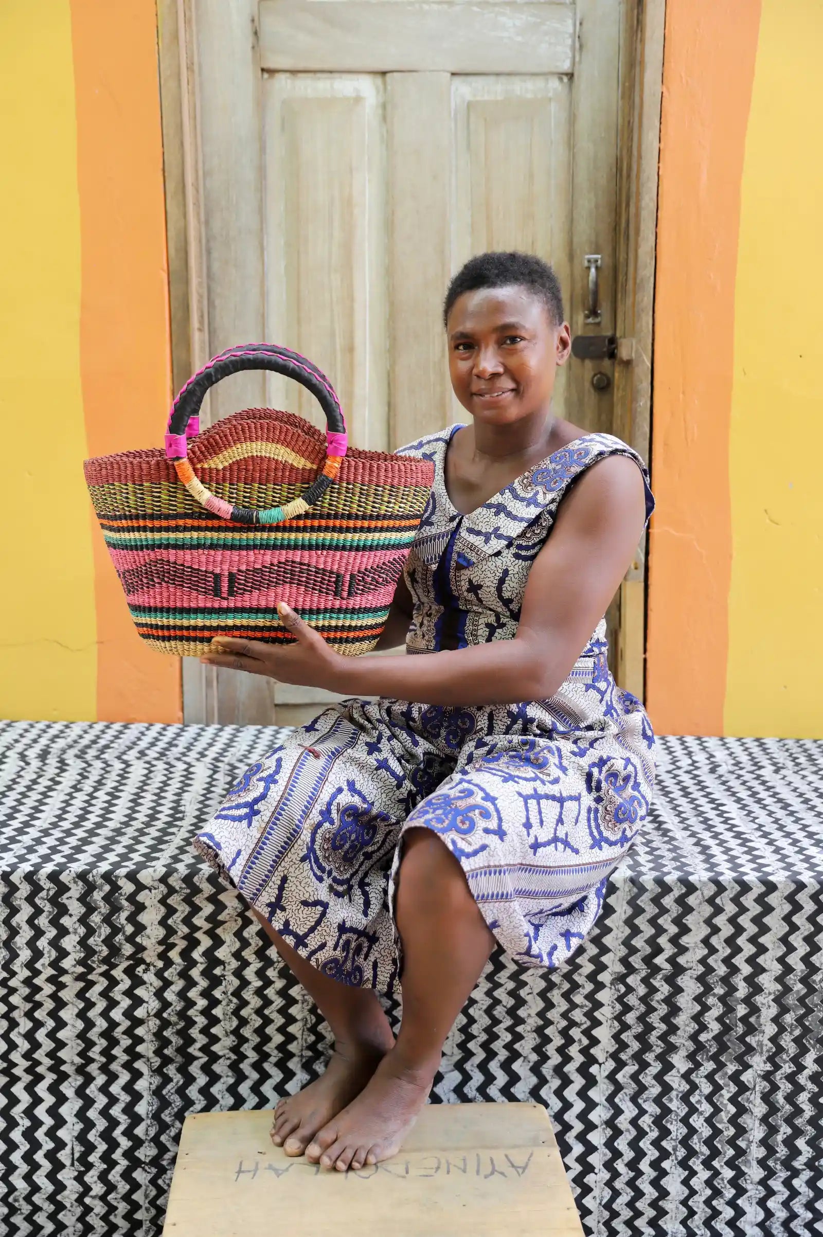 Naughty George Weekend Bag by Afia Adukbillah