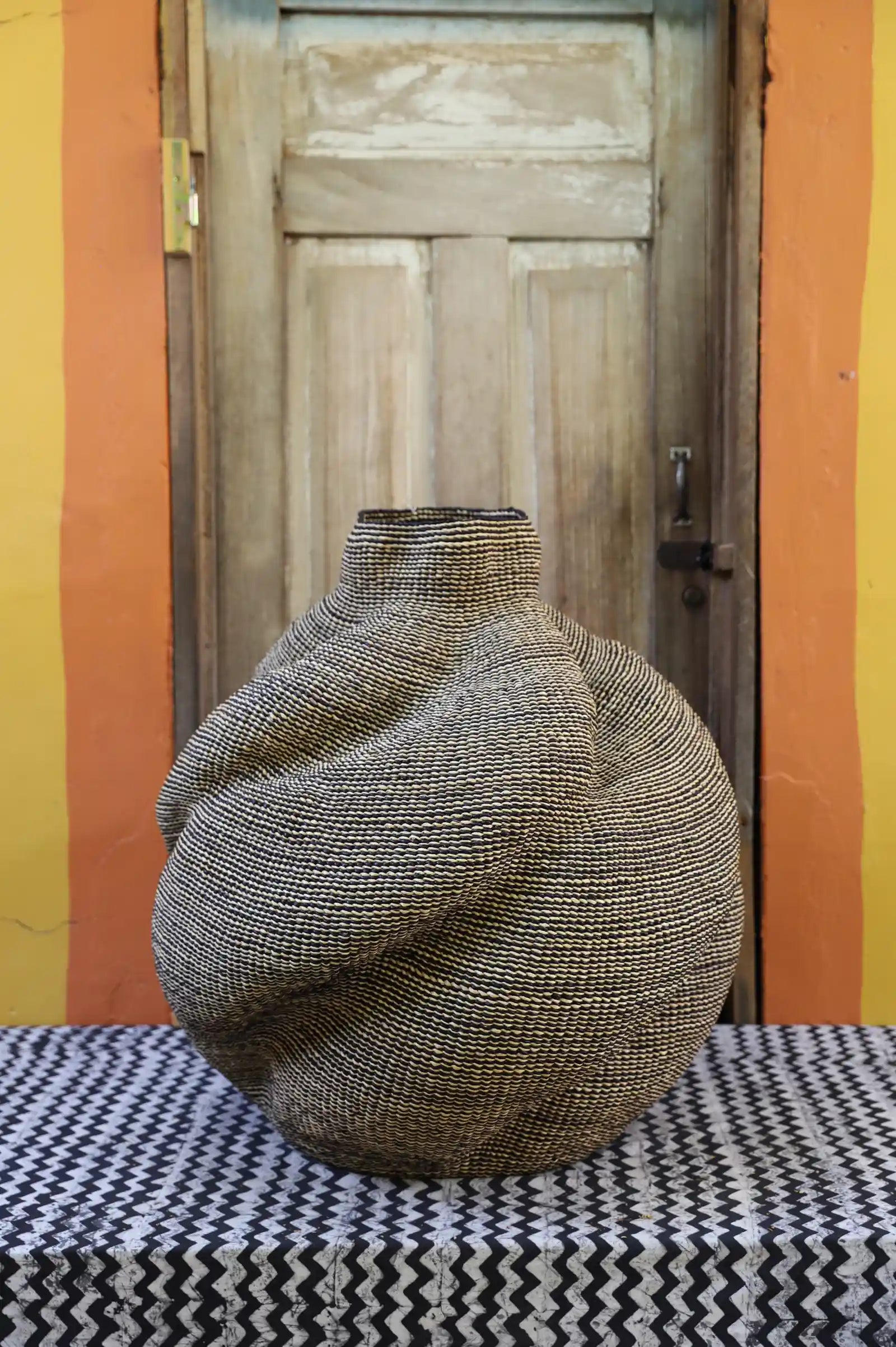 Yoomelingah-yure Art Basket (Large) by Agnes Azure