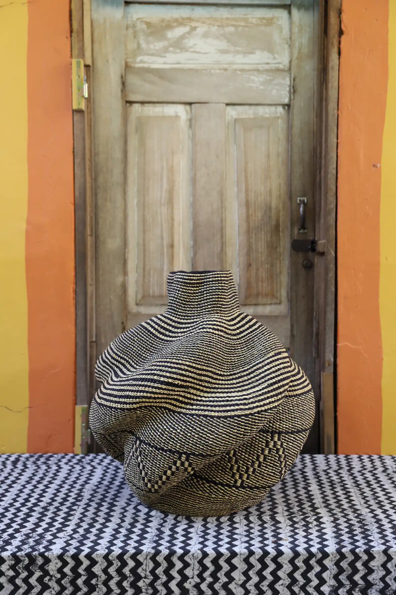 Yoomelingah-yure Art Basket (medium) by Atiah Asoba