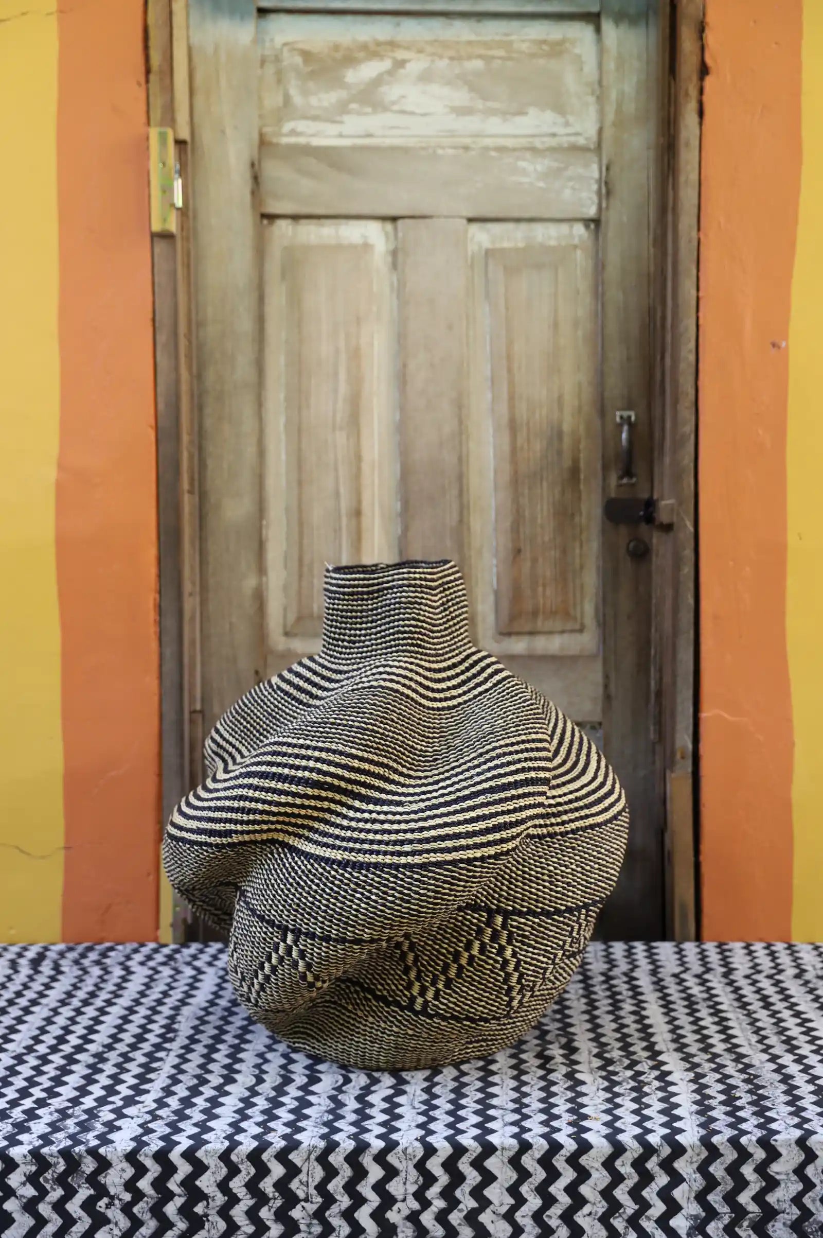 Yoomelingah-yure Art Basket (medium) by Atiah Asoba