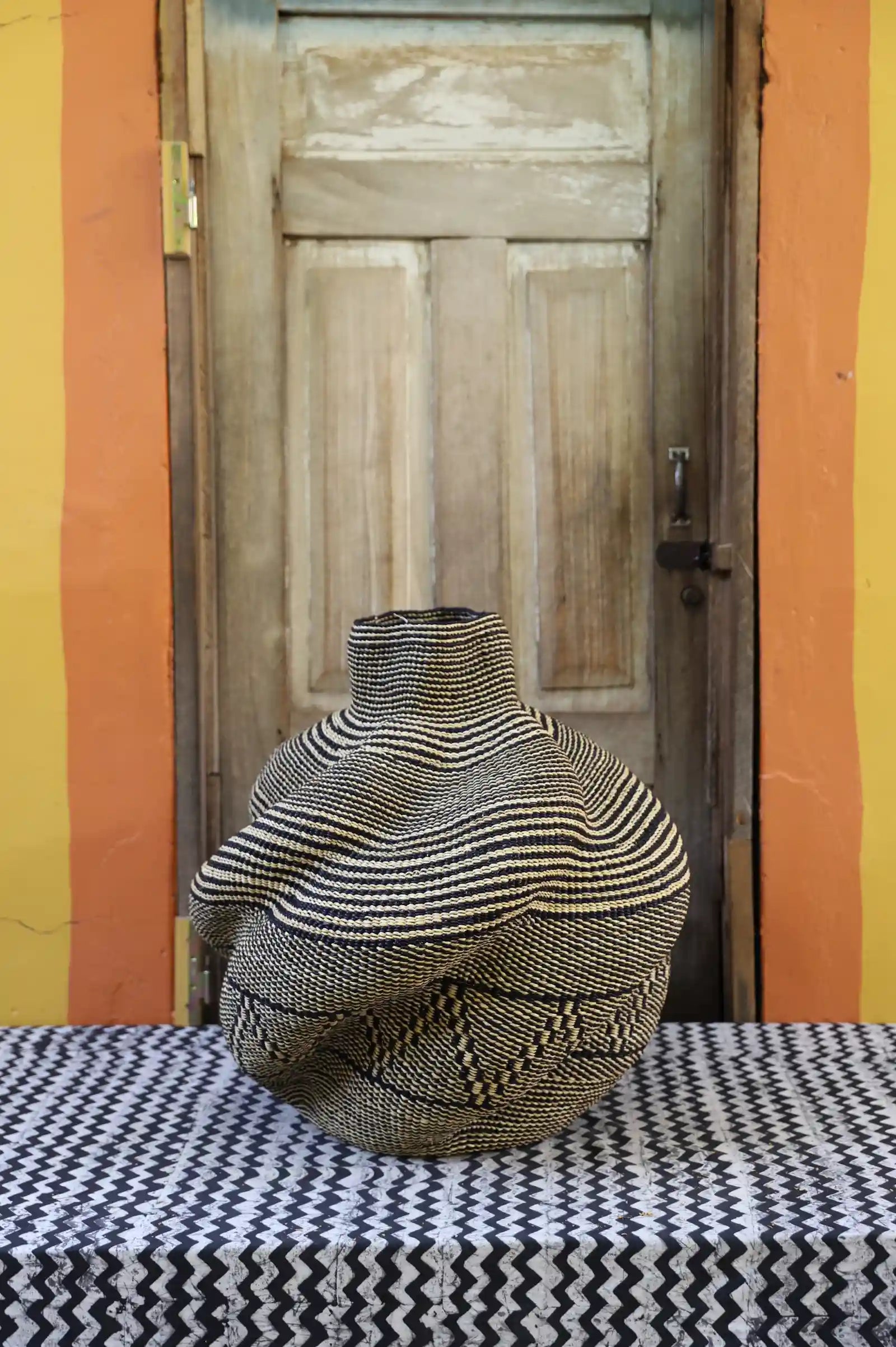 Yoomelingah-yure Art Basket (medium) by Atiah Asoba