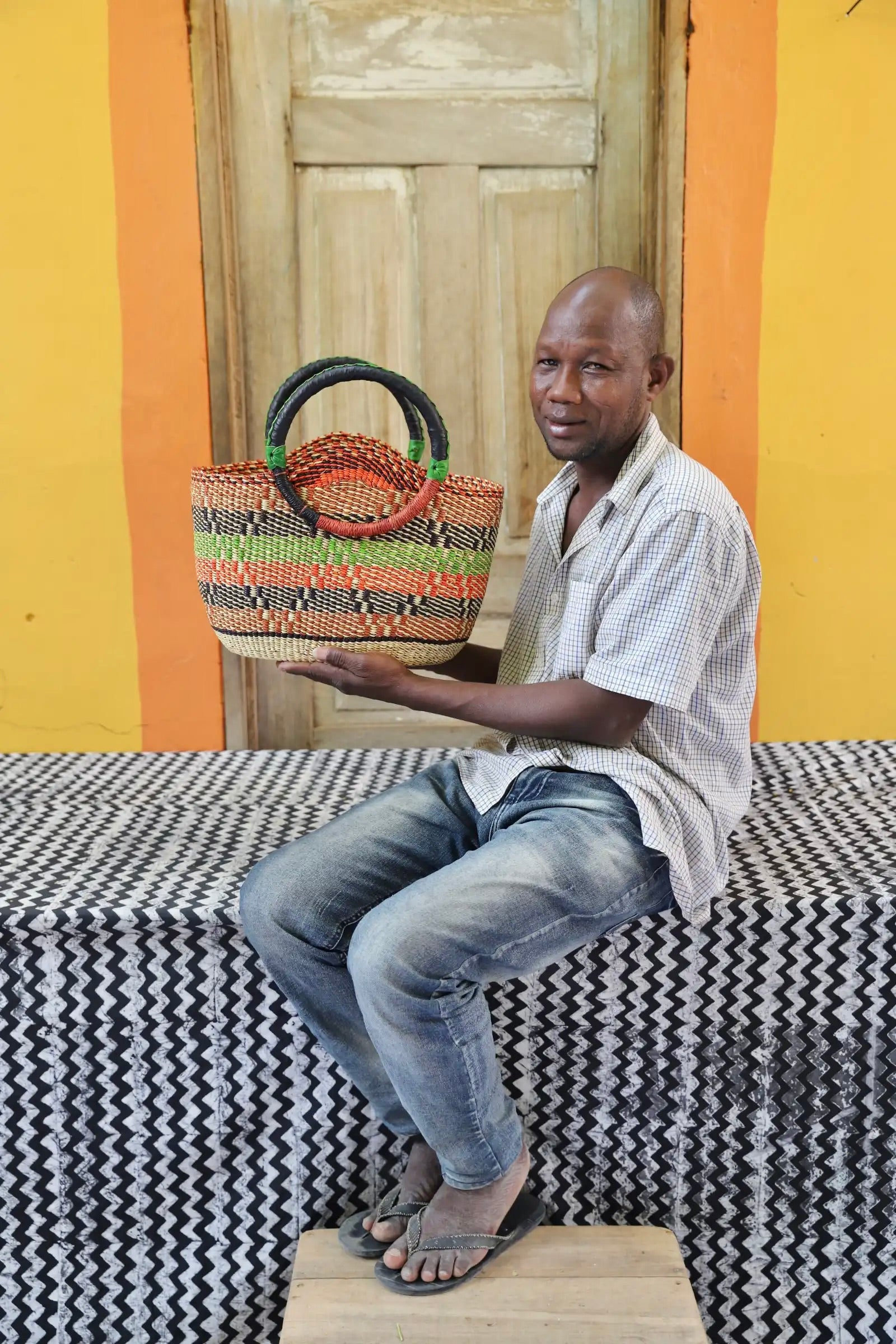 Naughty George Weekend Bag by Atanga Adongo