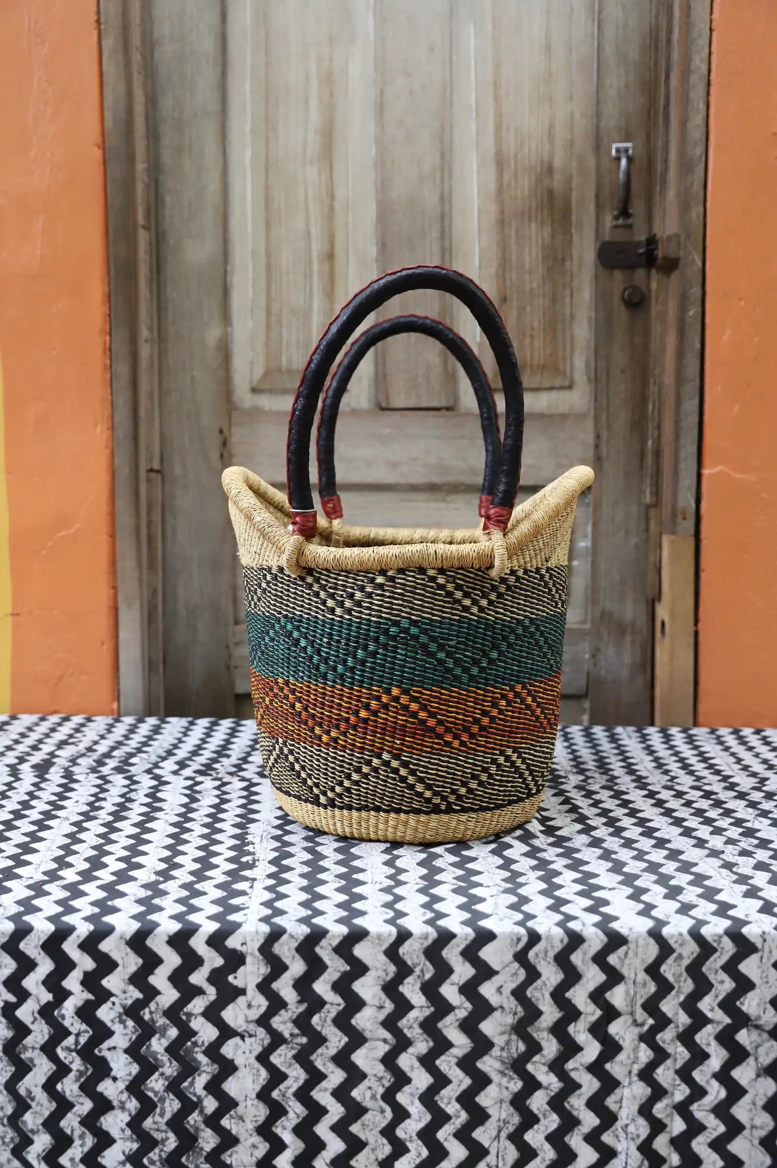 Nyariga Shopping Basket (Medium) by Aniamah Akugre