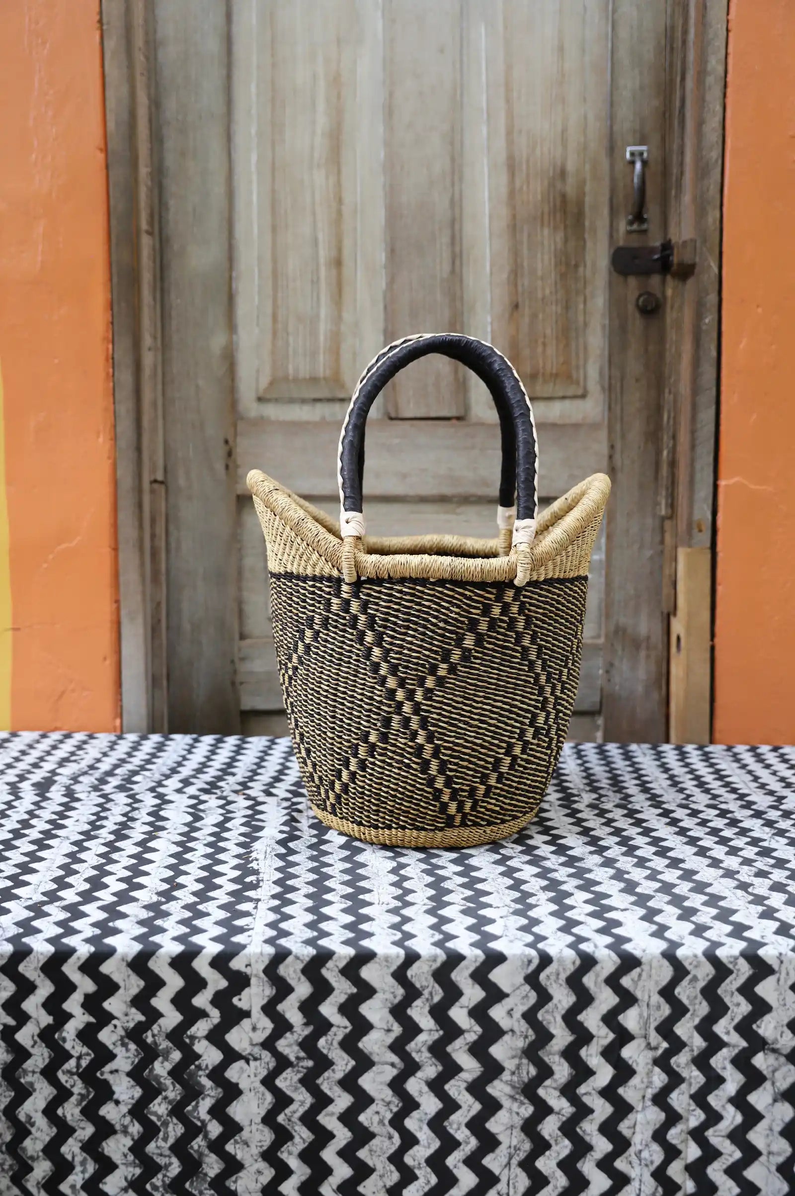 Nyariga Shopping Basket (Medium) by Nyaamah Atingabono