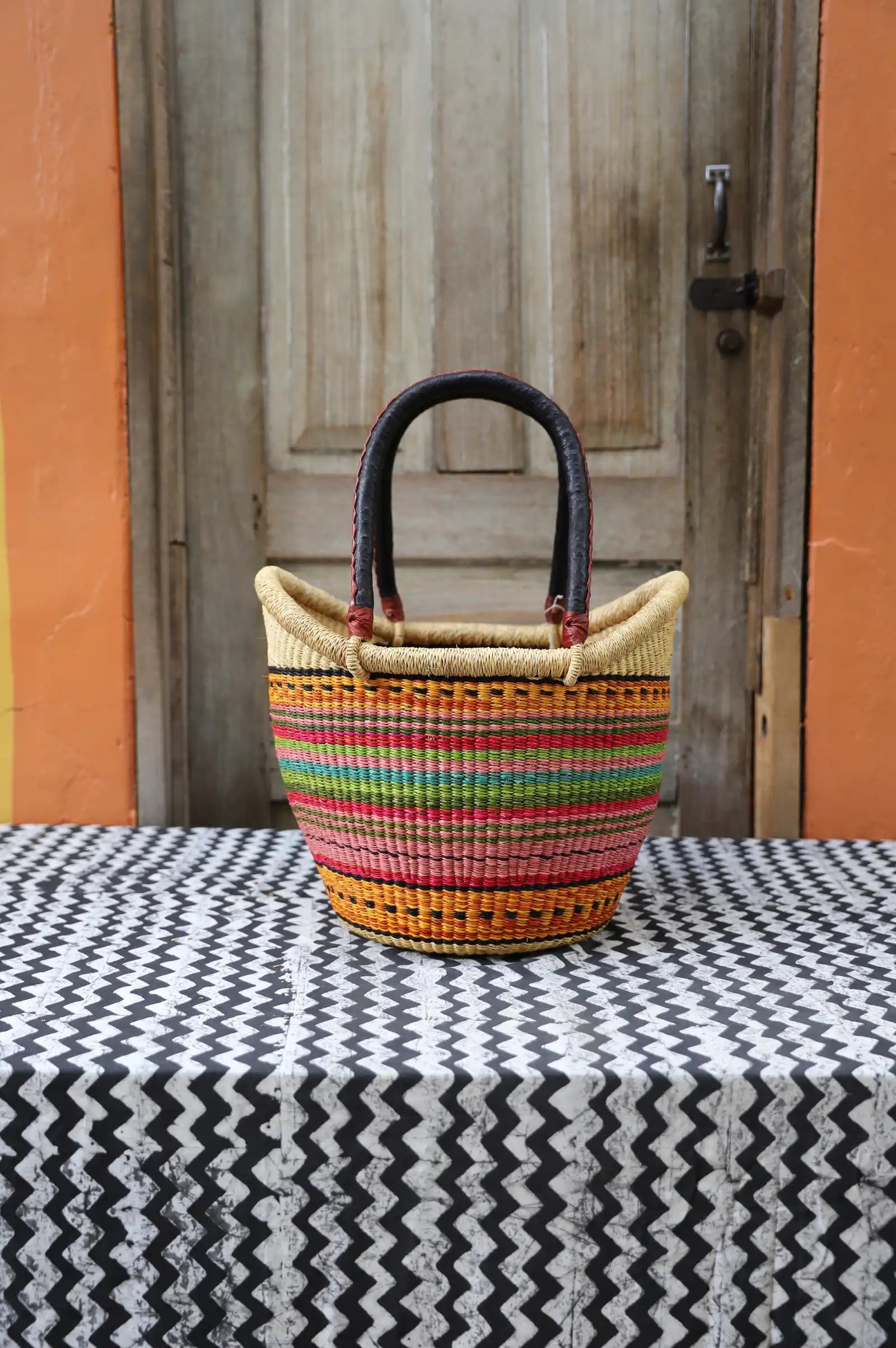 Nyariga Shopping Basket (Medium) by Sophia Adagaam