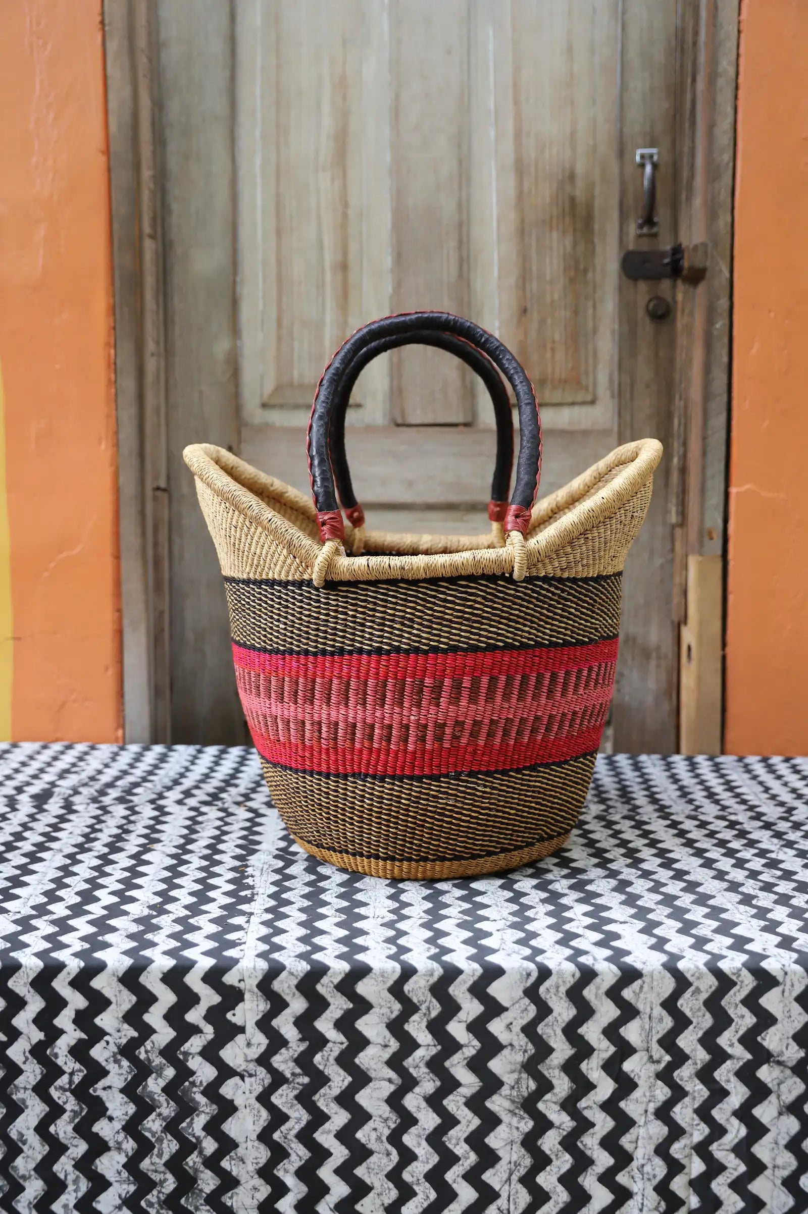 Nyariga Shopping Basket (Large) by Aniamah Akugre
