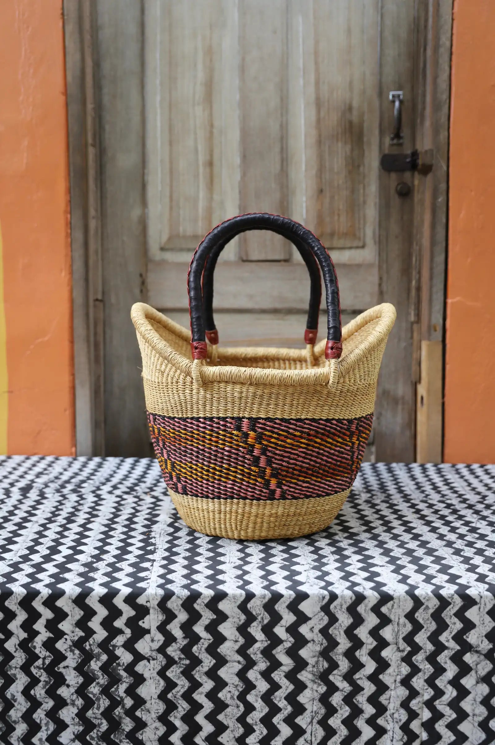 Nyariga Shopping Basket (Large) by Mary Ayinbora
