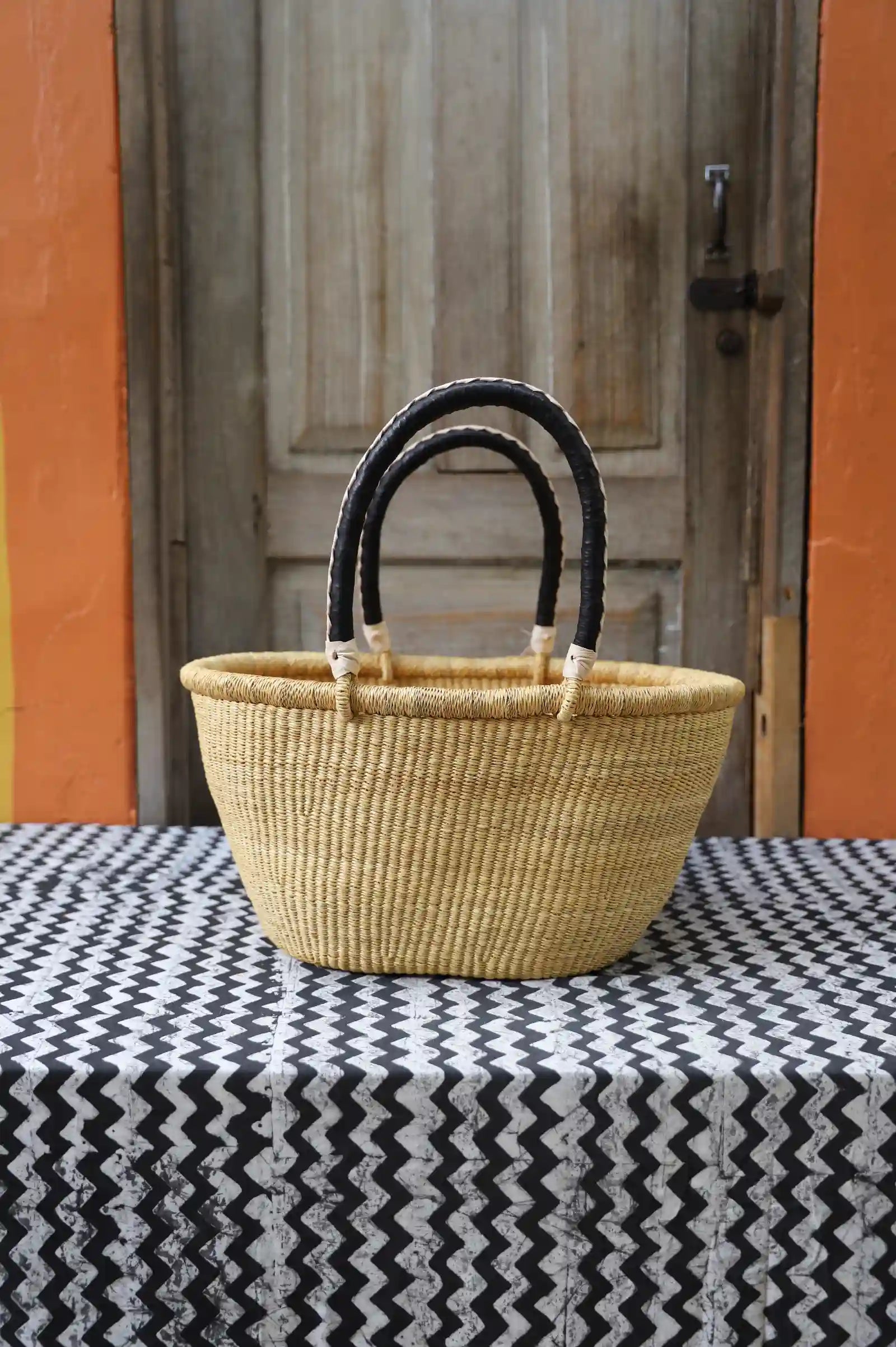 Oval Shopping Bag (Large) by Atiah 