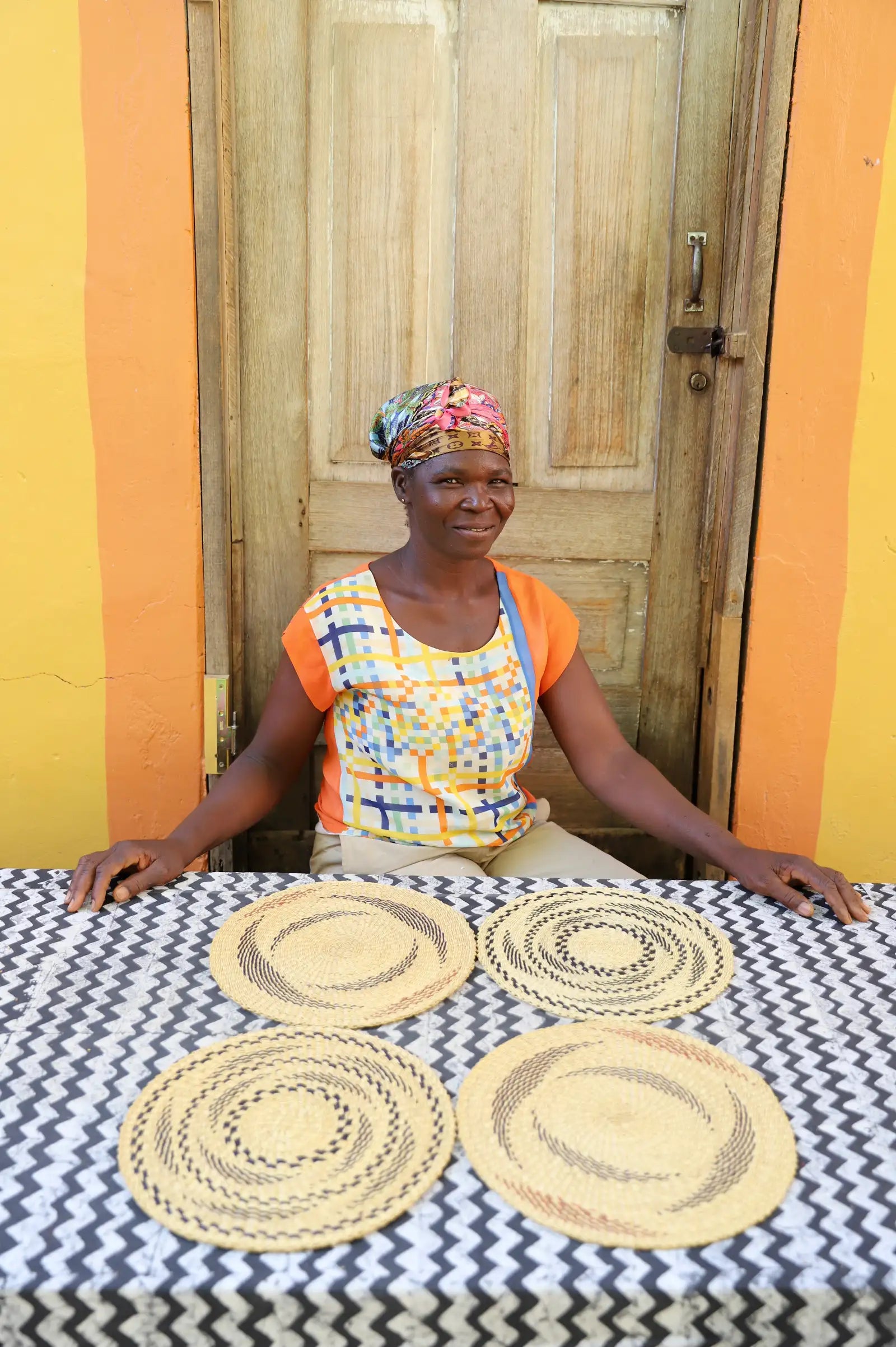 Placemats (Medium) by Azumah Nsohnam