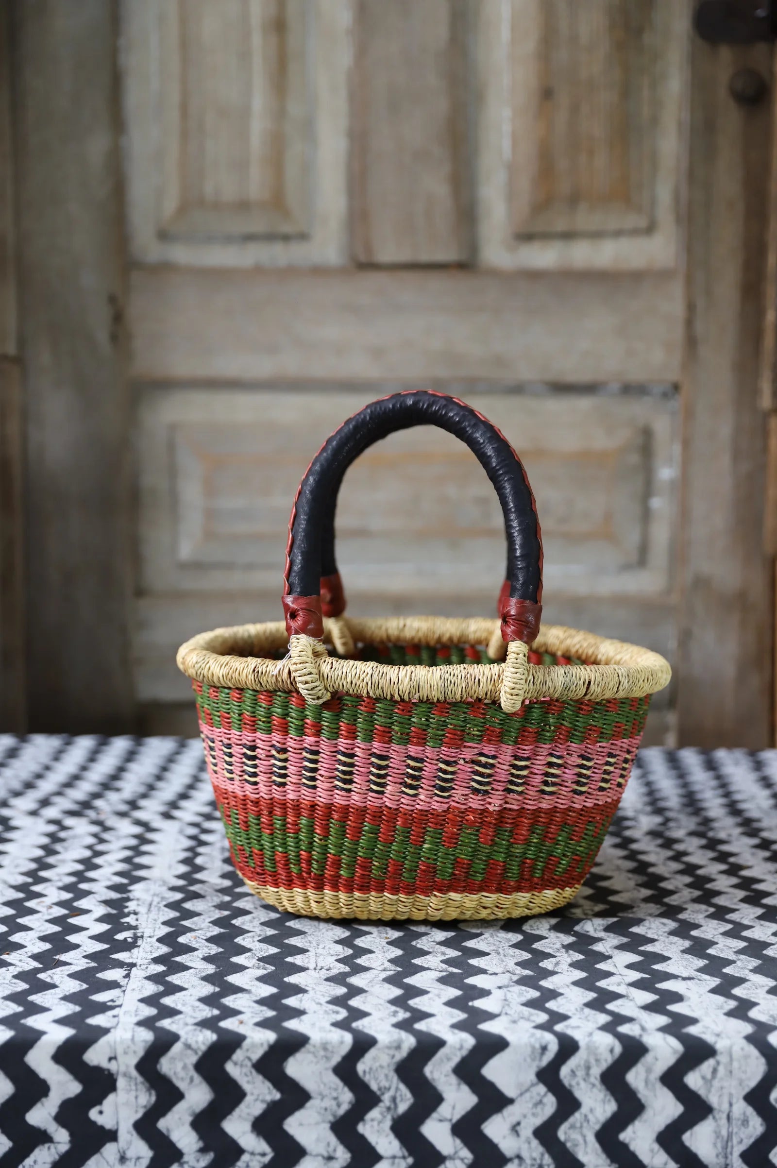 Oval Shopping Bag (Tiny) by Nsoh Mercy