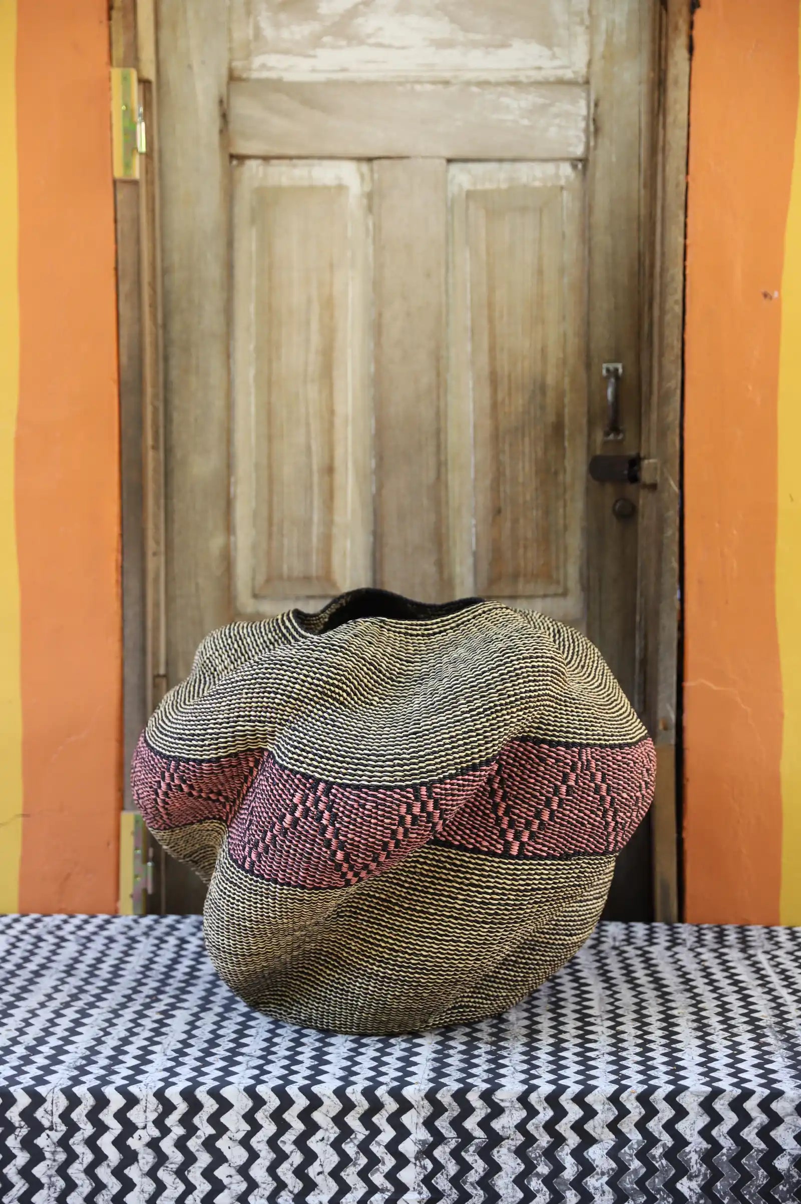 Ayeratukko  Art Basket by Jennifer Akolgo