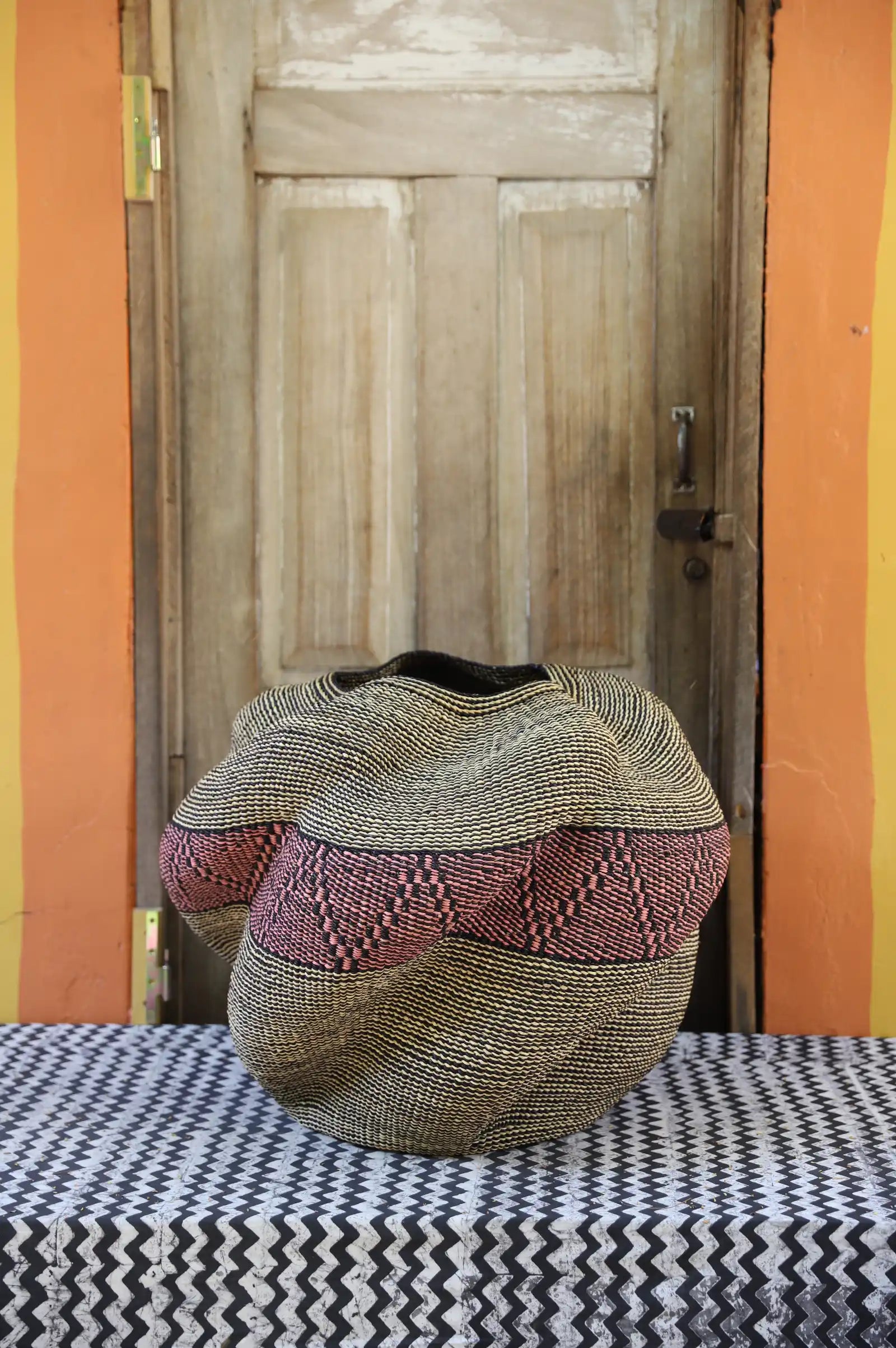 Ayeratukko  Art Basket by Jennifer Akolgo