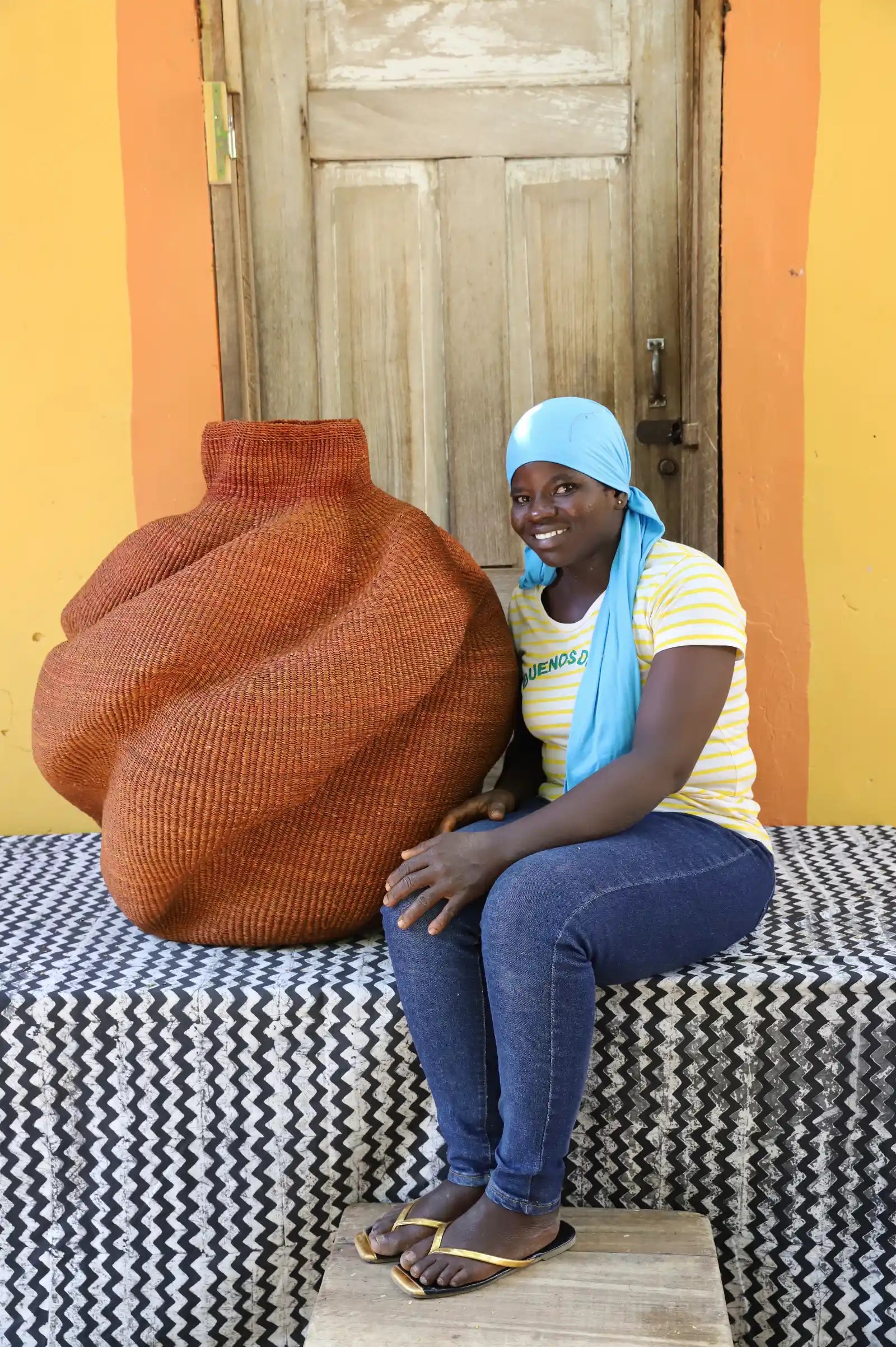 Yoomelingah-yure Art Basket (Large) by Atule Abentara