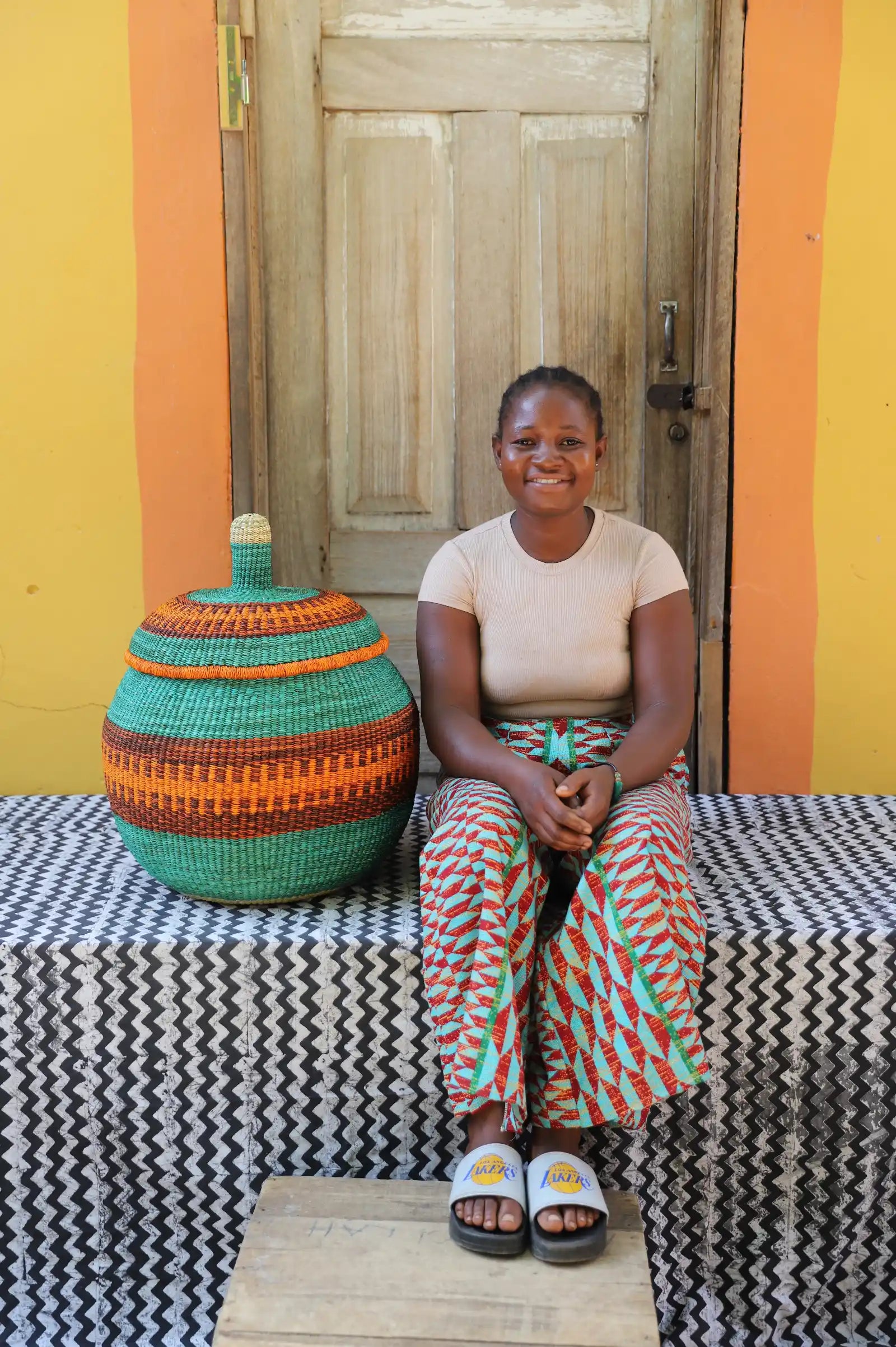 Orbit Storage Basket (Large) by Nmaah Ayine