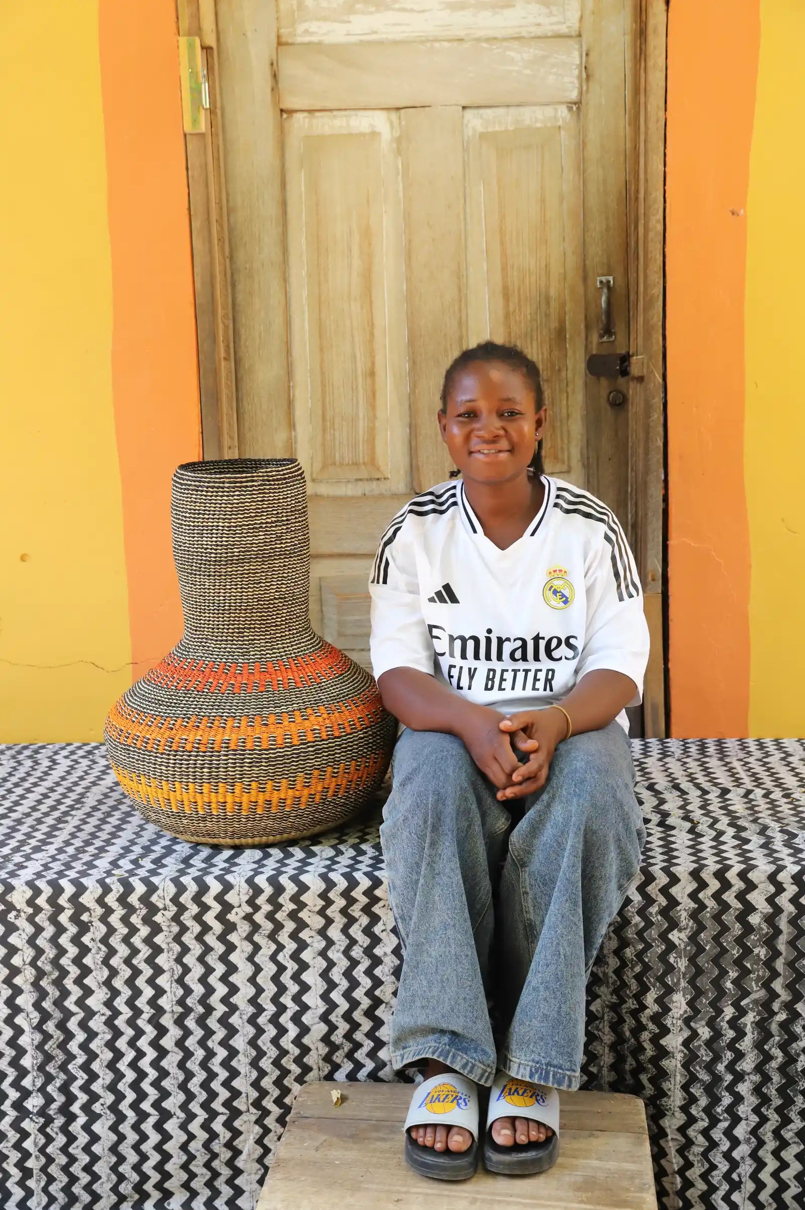 Sinyaka  Art Basket by Nmaah Ayine