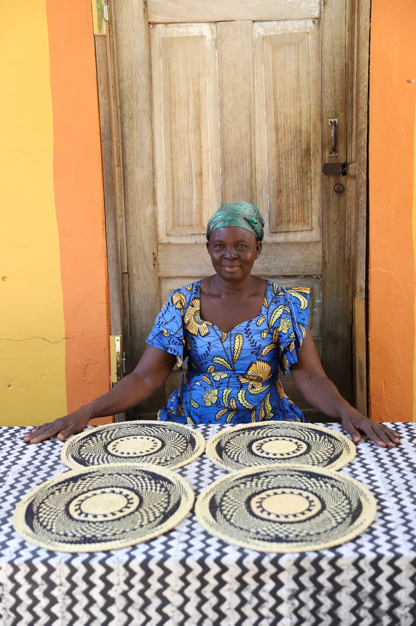 Placemats (large) by Azumah Alagberigo