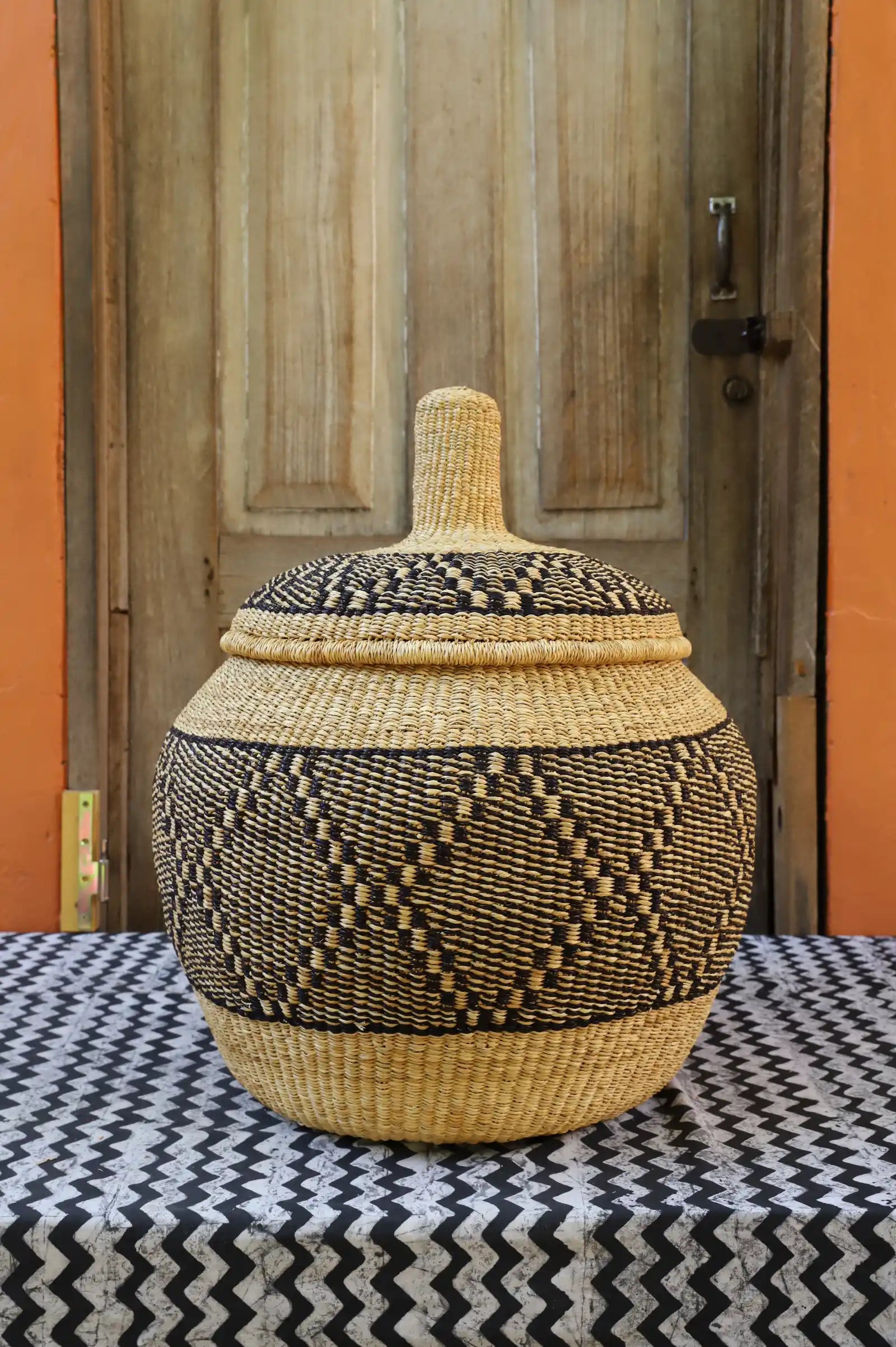 Orbit Storage Basket (Large) by Sophia Adagaam