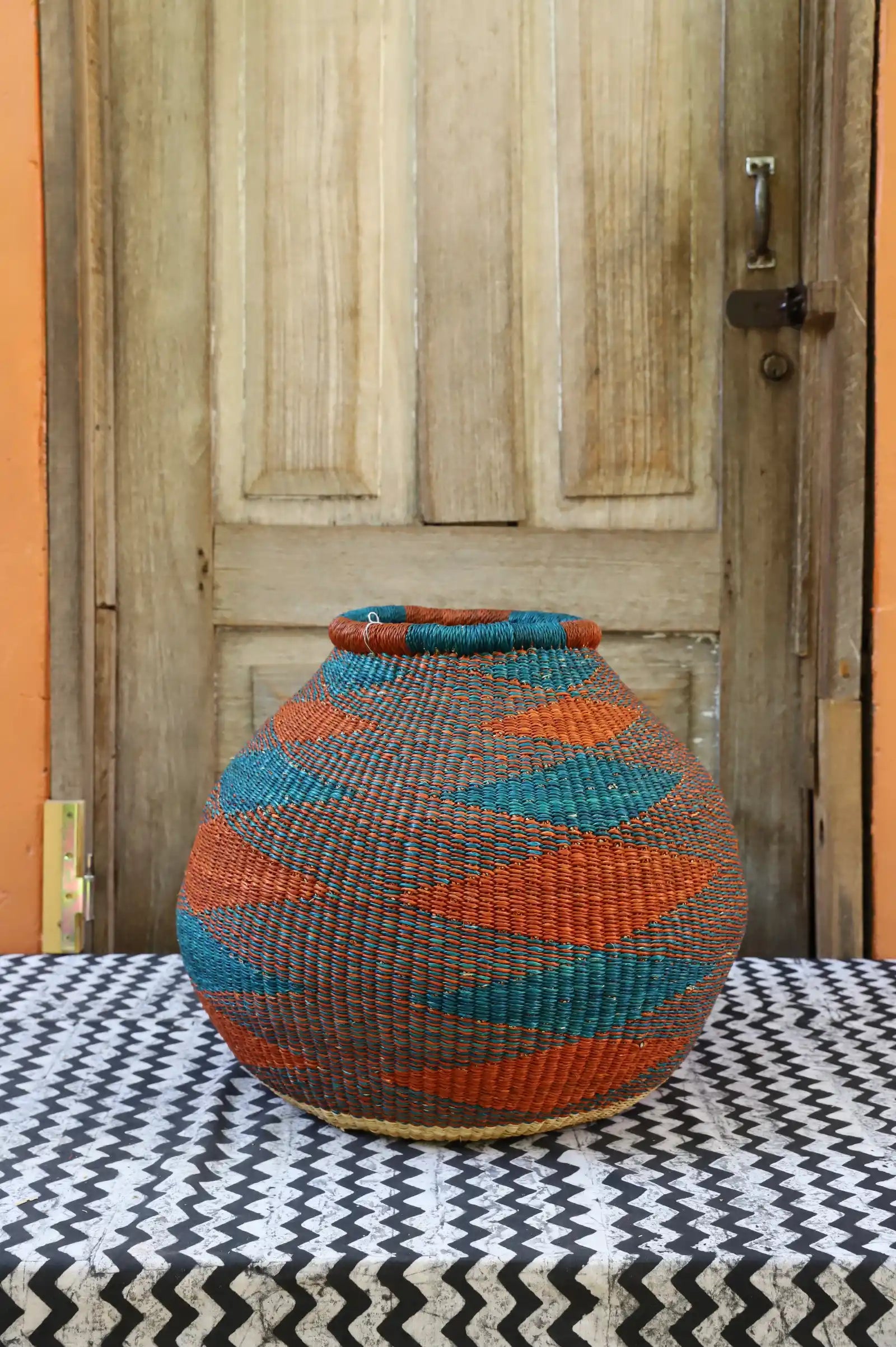 Kenkia  Art  Basket by Martha Adongo