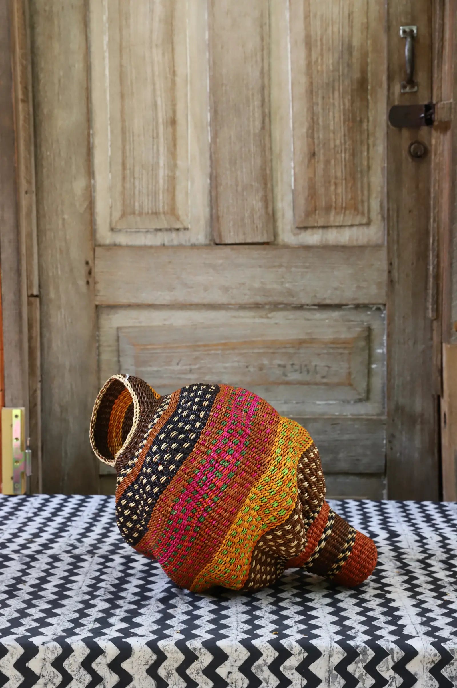 Conch (Katayeli Tia) Art Basket (Small) by Sophia Adagaam