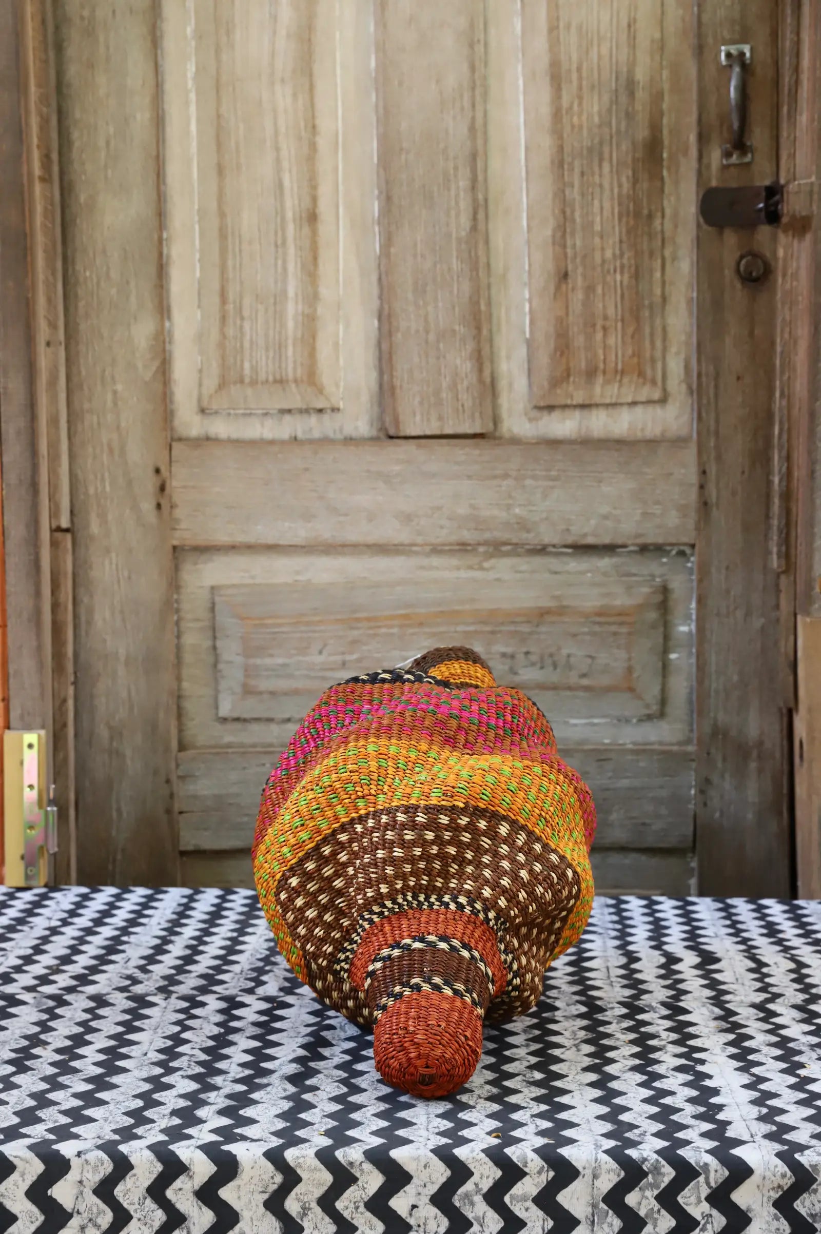 Conch (Katayeli Tia) Art Basket (Small) by Sophia Adagaam