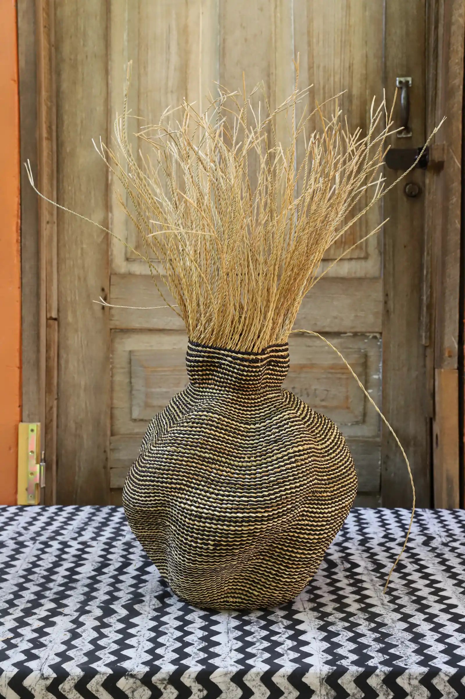 Tua-Tia (Baobab Tree) Art Basket (Tiny) by Azumah Alagberigo