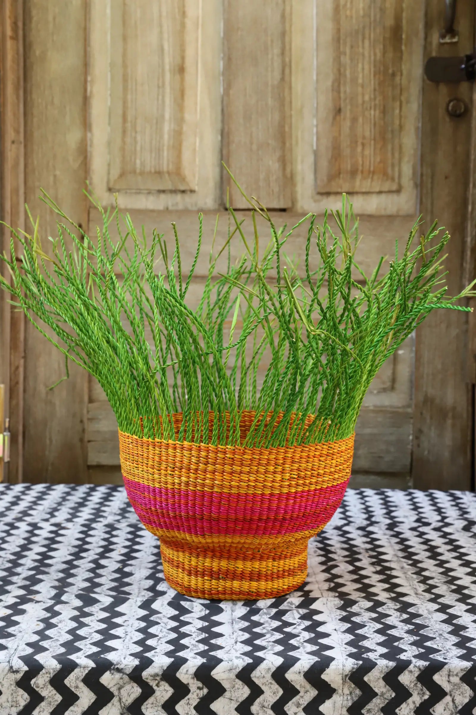 Drum Storage Basket (Tiny) by Atugtatrekeh Nyaabire