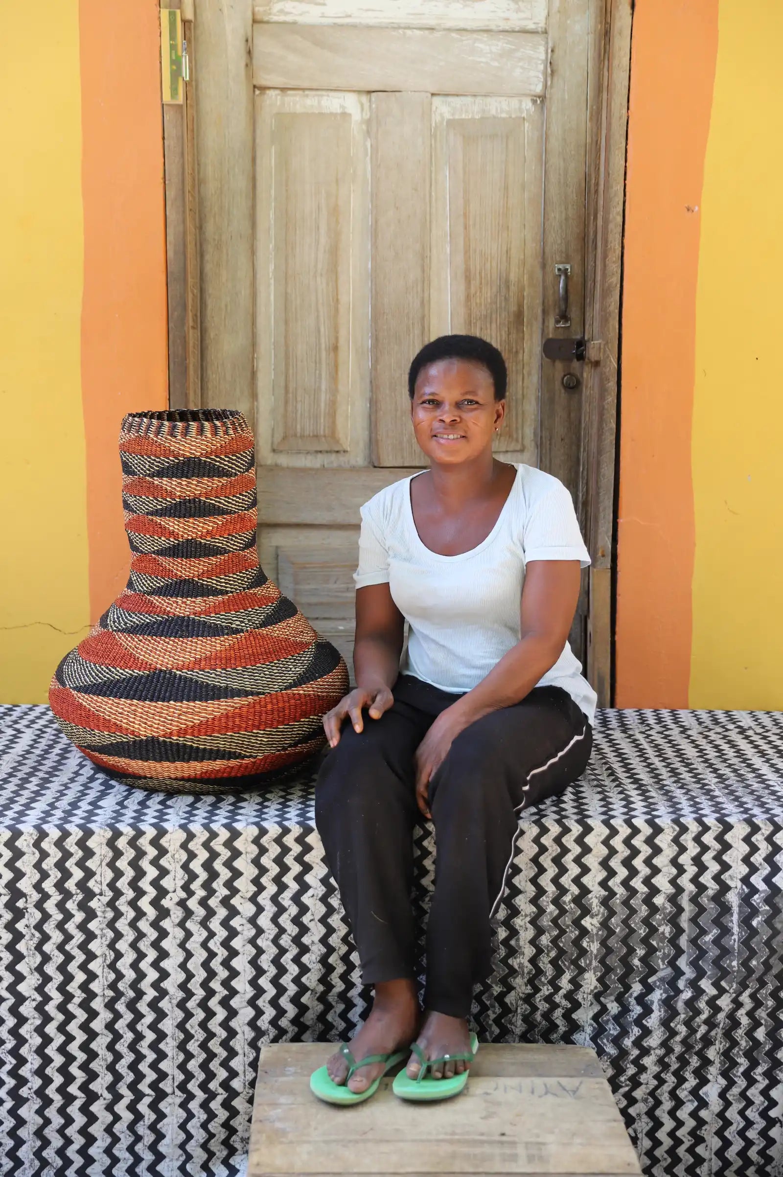 Sinyaka  Art Basket by Assibi Ayelma