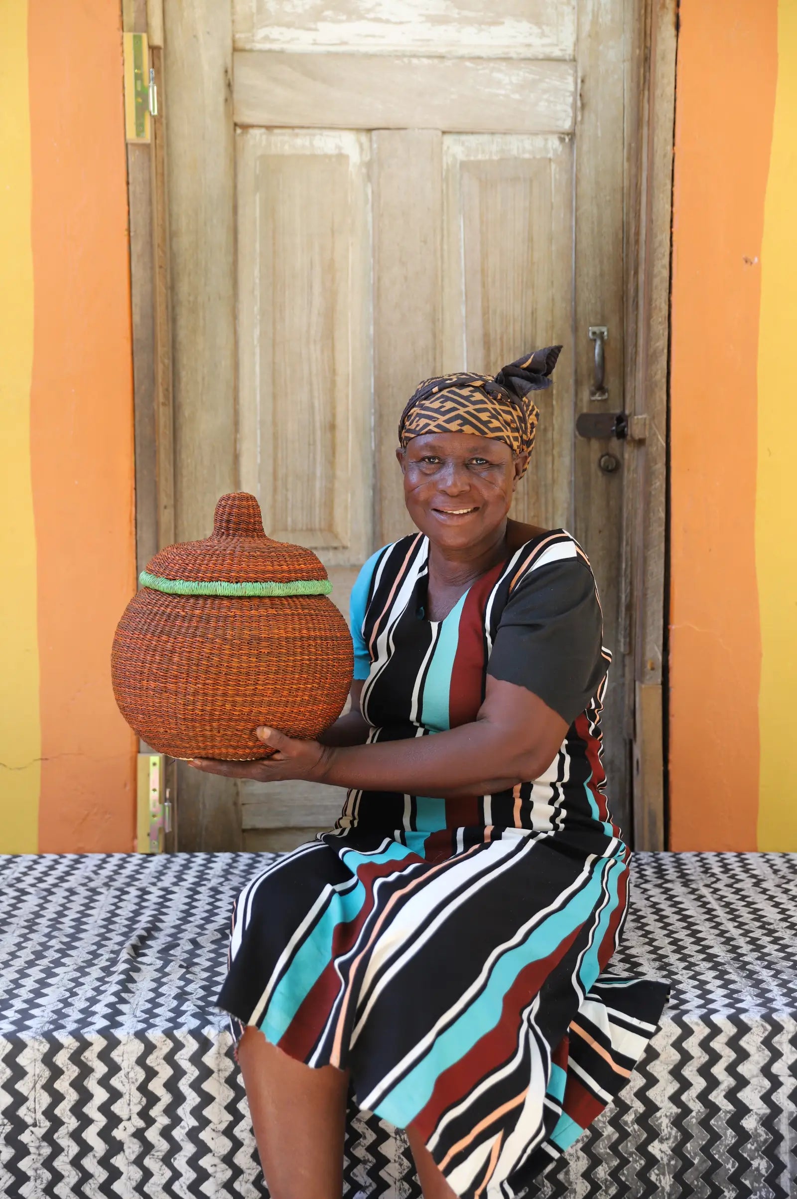 Orbit Storage Basket (Small) by Apokira Akolgo