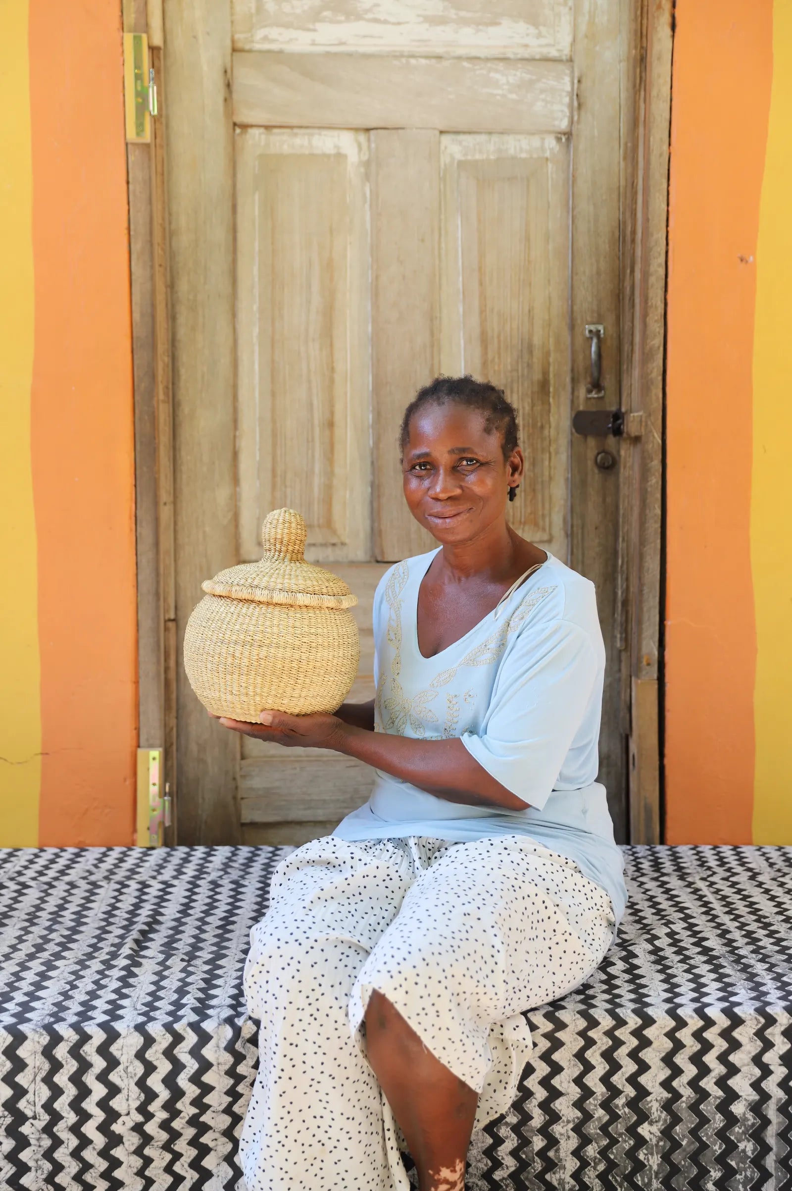 Orbit Storage Basket (Small) by Nsohmah Ayine