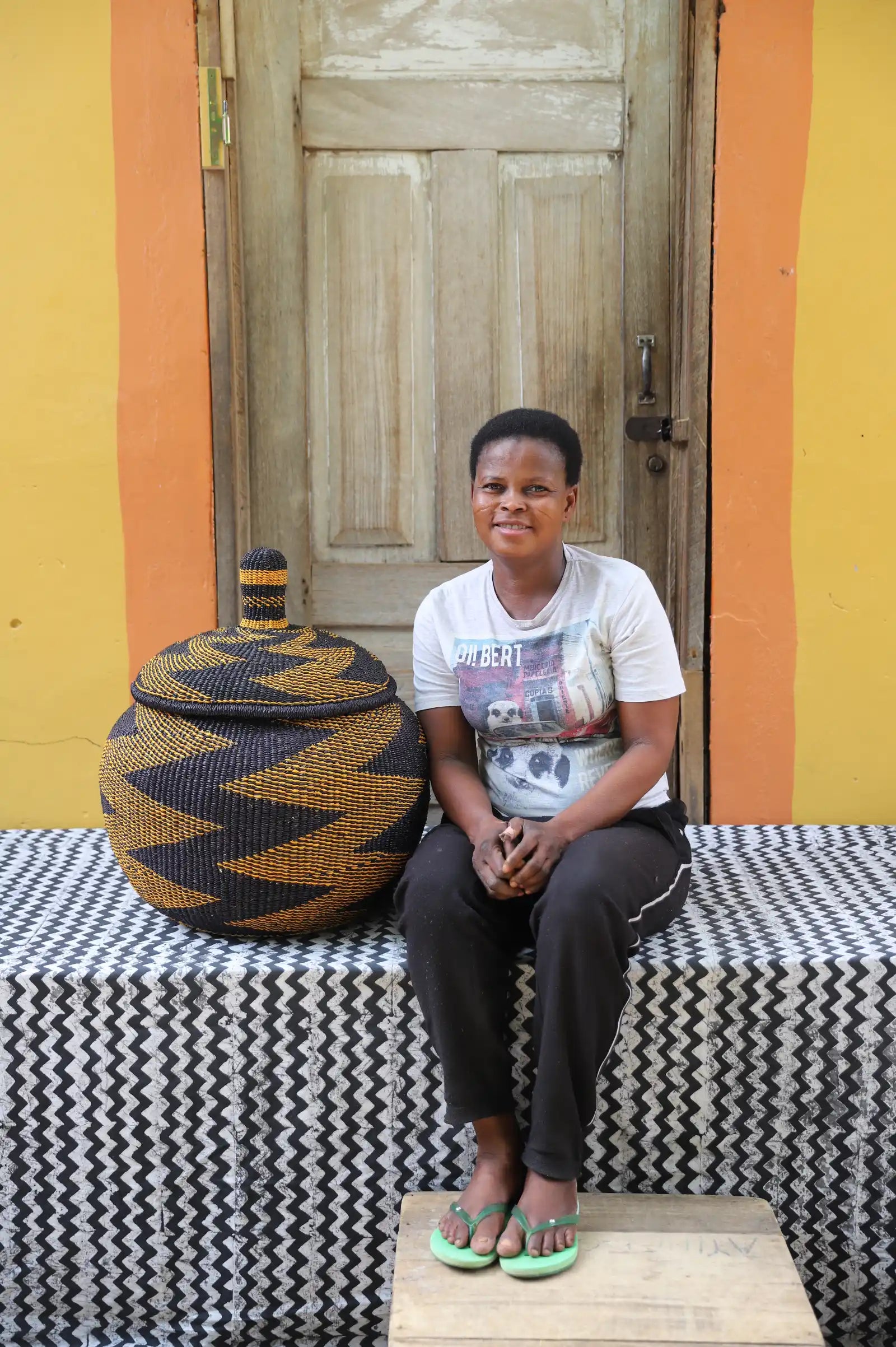 Orbit Storage Basket (Large) by Assibi Ayelma