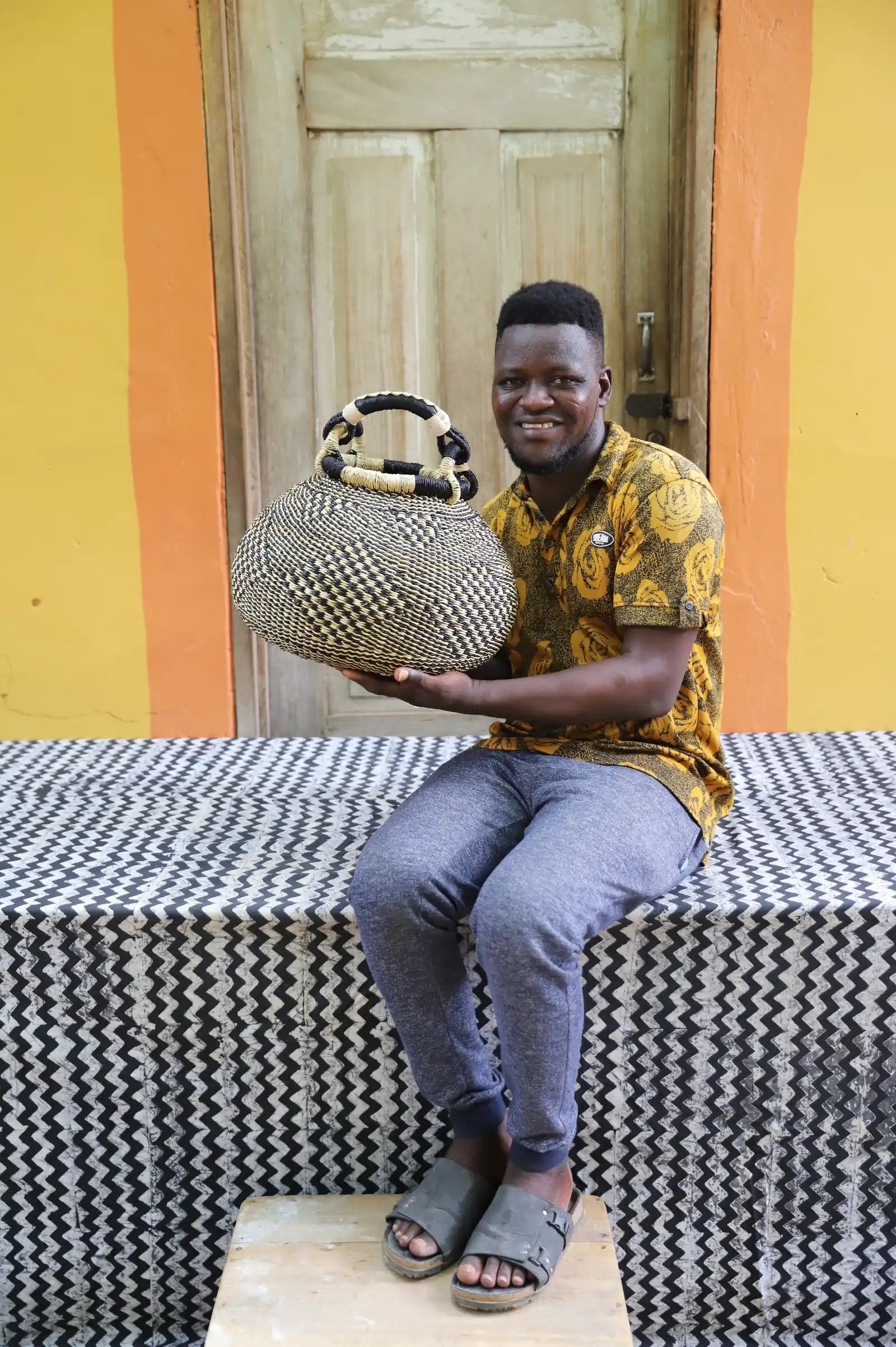 Pot Storage Basket (Medium) by Atiah Asoba