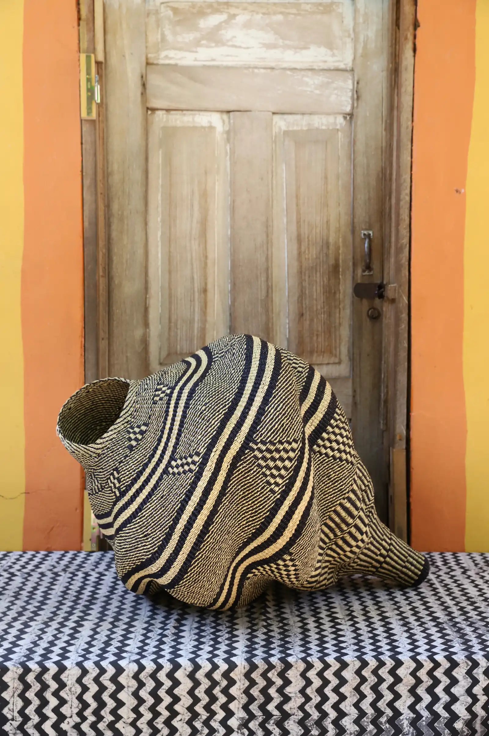 Conch (Katayeli Tia ) Art Basket (Large) by Avoore Alagbona