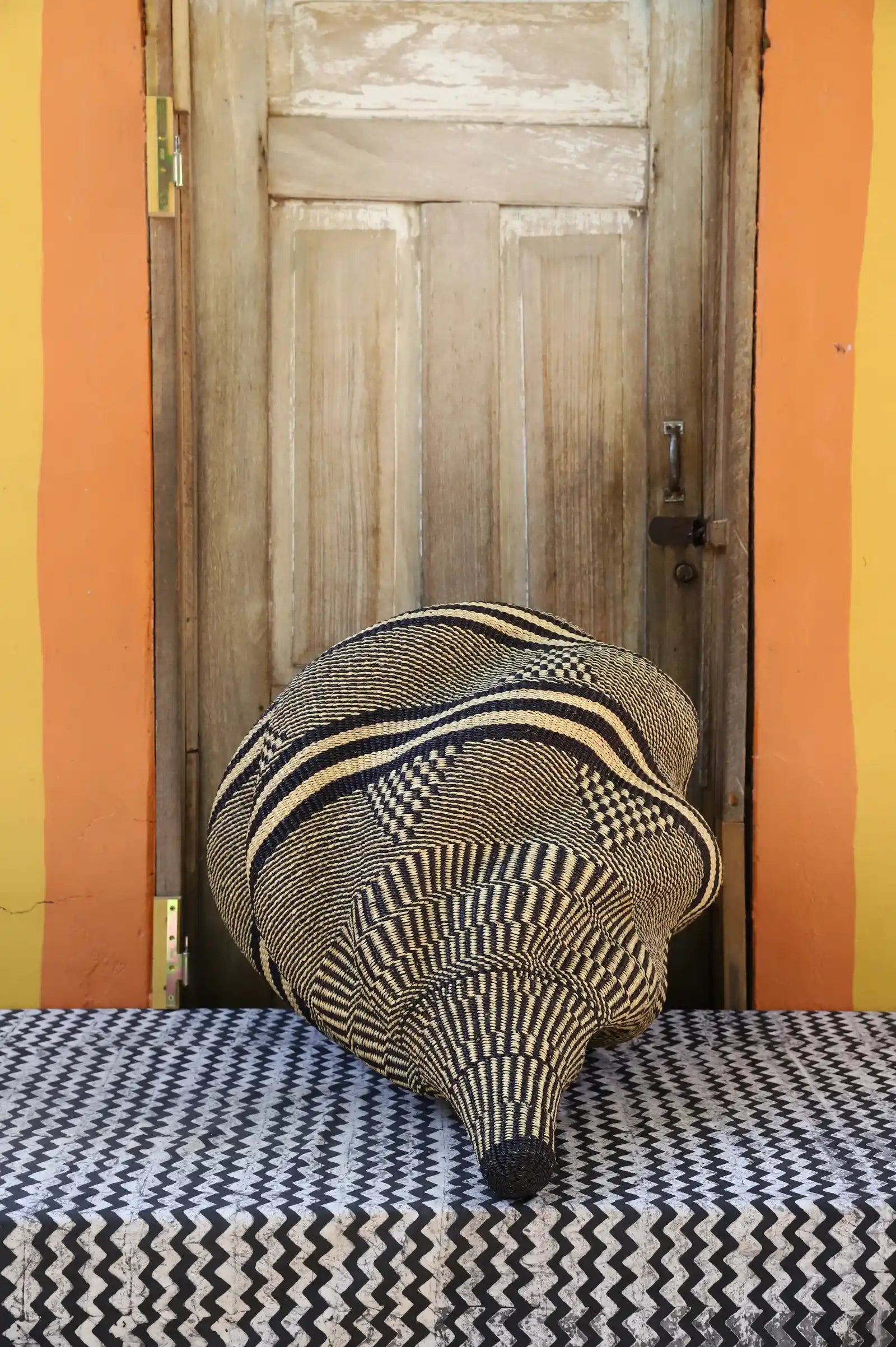 Conch (Katayeli Tia ) Art Basket (Large) by Avoore Alagbona