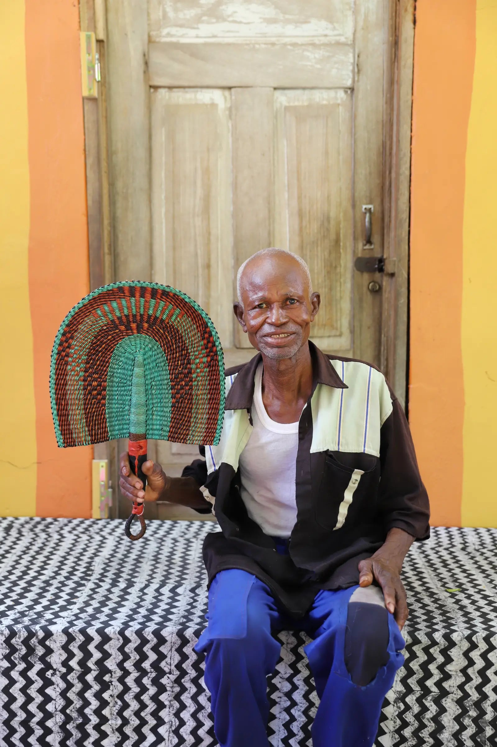 Bolga Fan by Ndene Ayamga