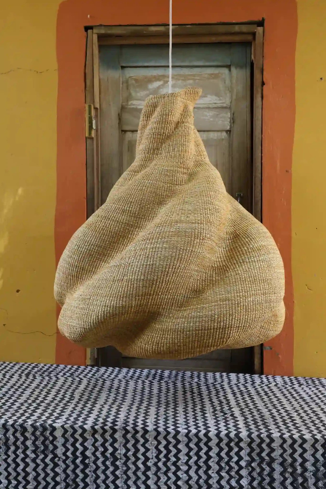 Orion Pendant Lampshade (Large) - The Baba Tree Basket Company