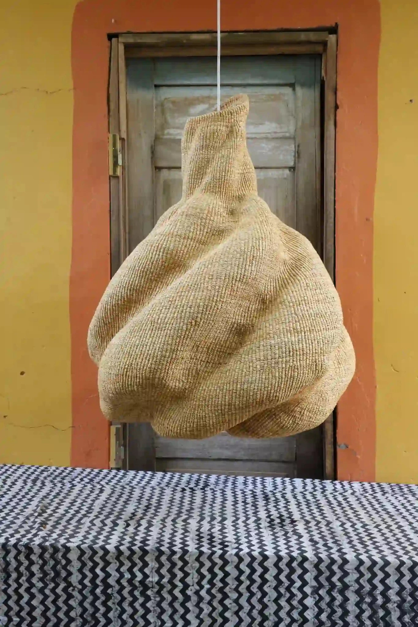 Orion Pendant Lampshade (Large) - The Baba Tree Basket Company