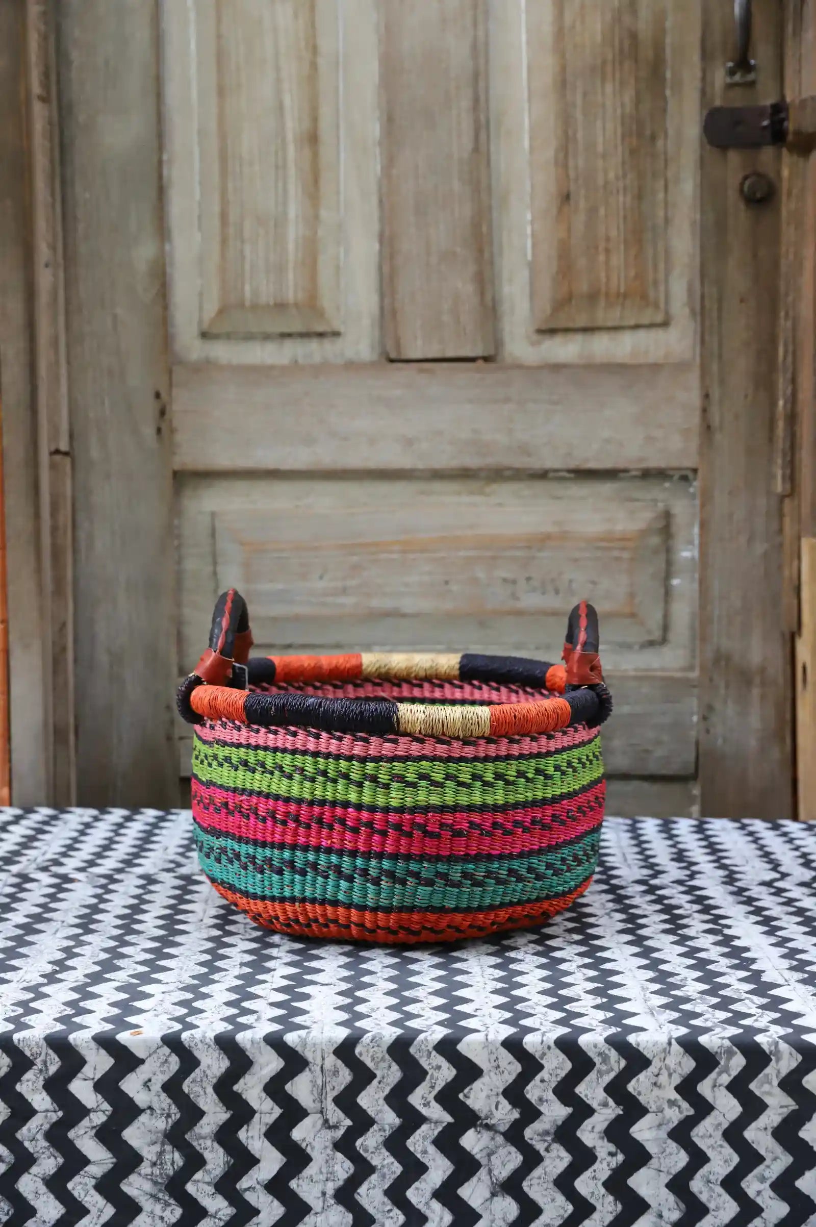 Gbenka Storage Basket (Small) by Joe Laadi