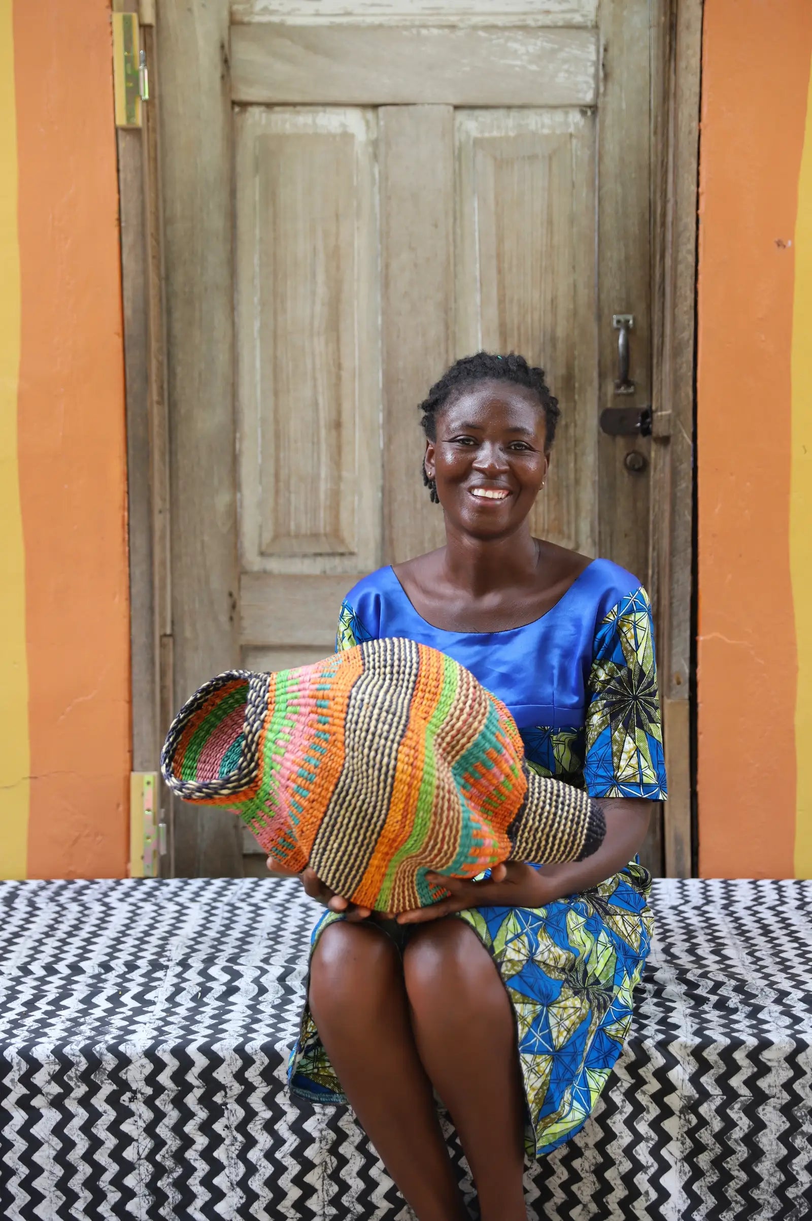 Conch (Katayeli -Tia) Art Basket (Small) by Perpetual 