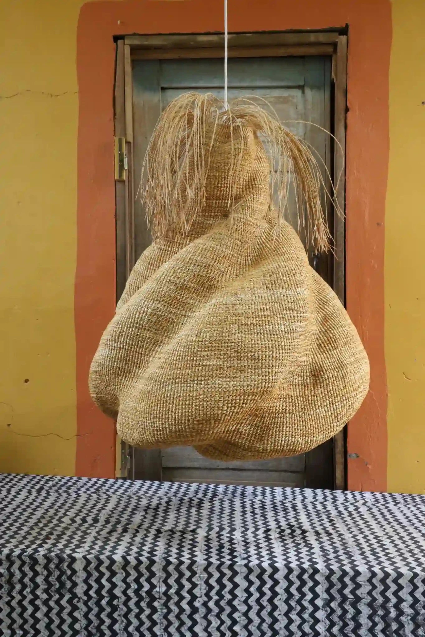 Helix Pendant Lampshade - The Baba Tree Basket Company